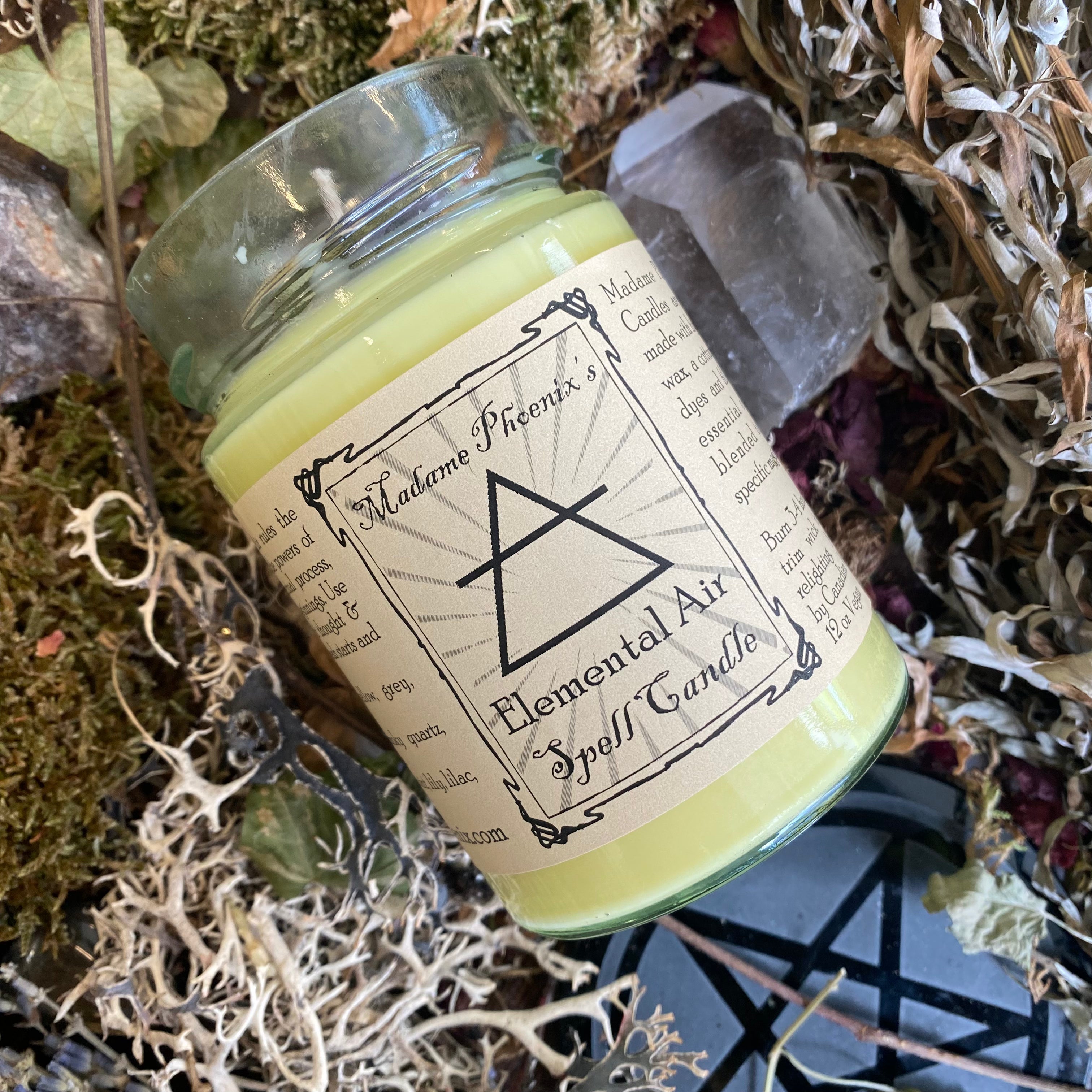 Elemental Magic Altar Spell Candles