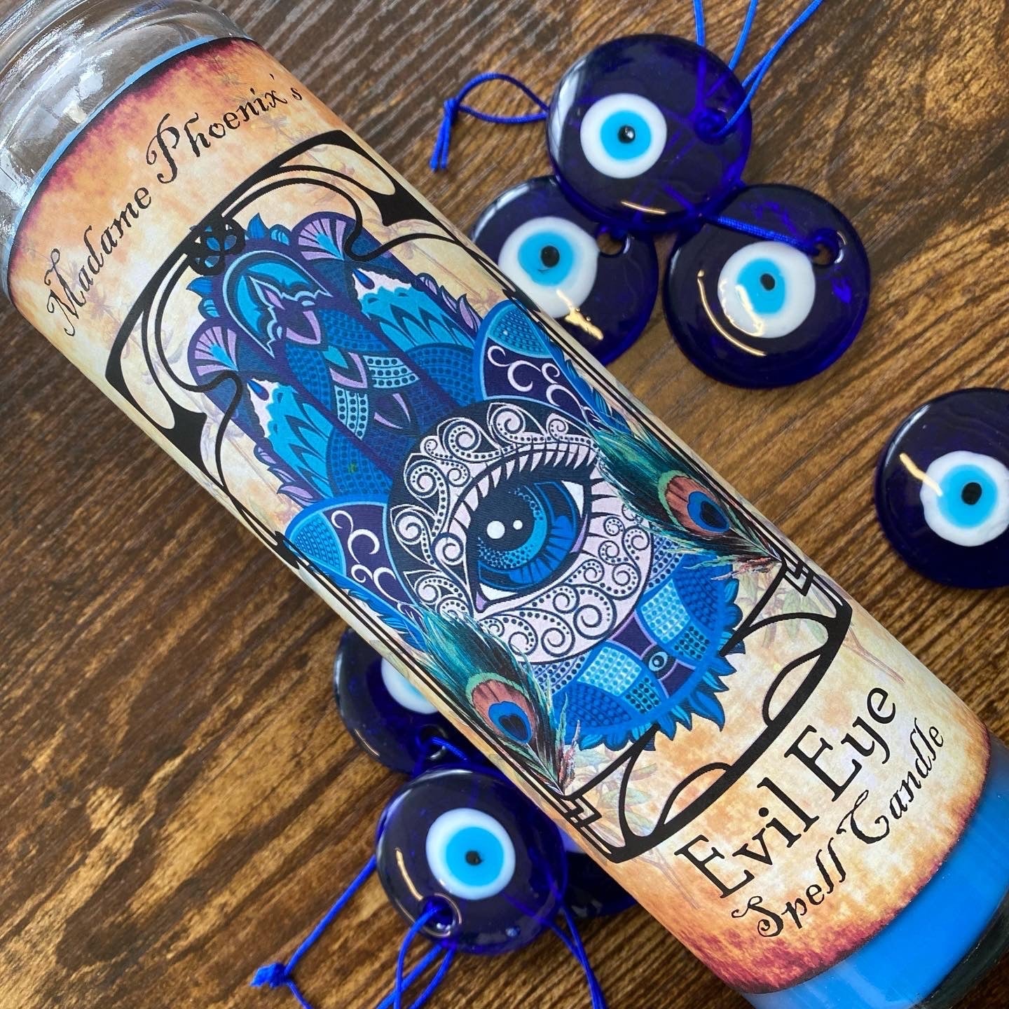 Evil Eye Protection Spell Candle