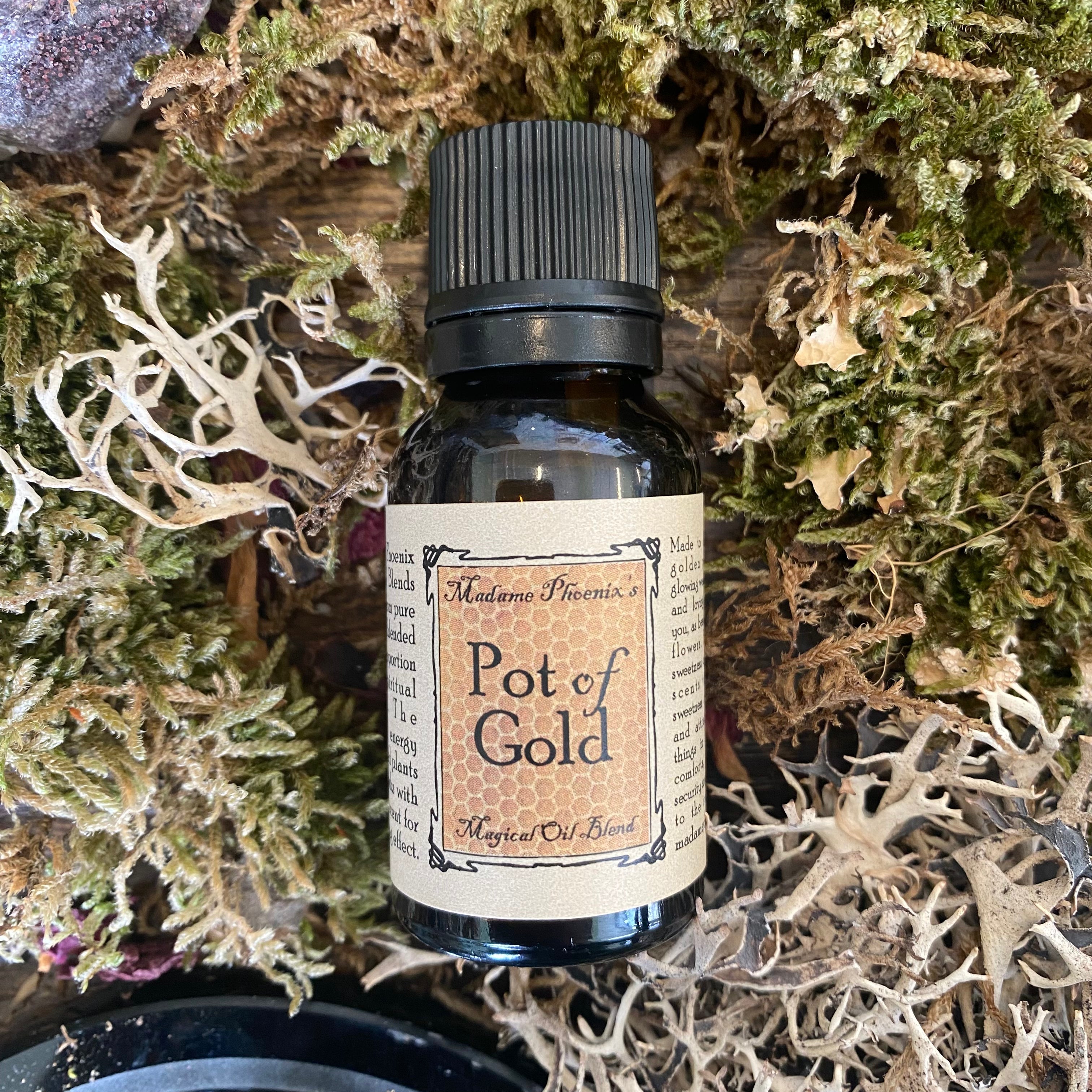 Pot of Gold Spell Oil Dropper