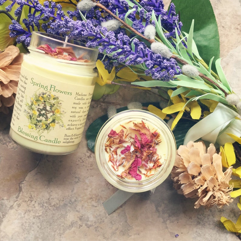 Spring Blessing Ritual Aromatherapy Candle