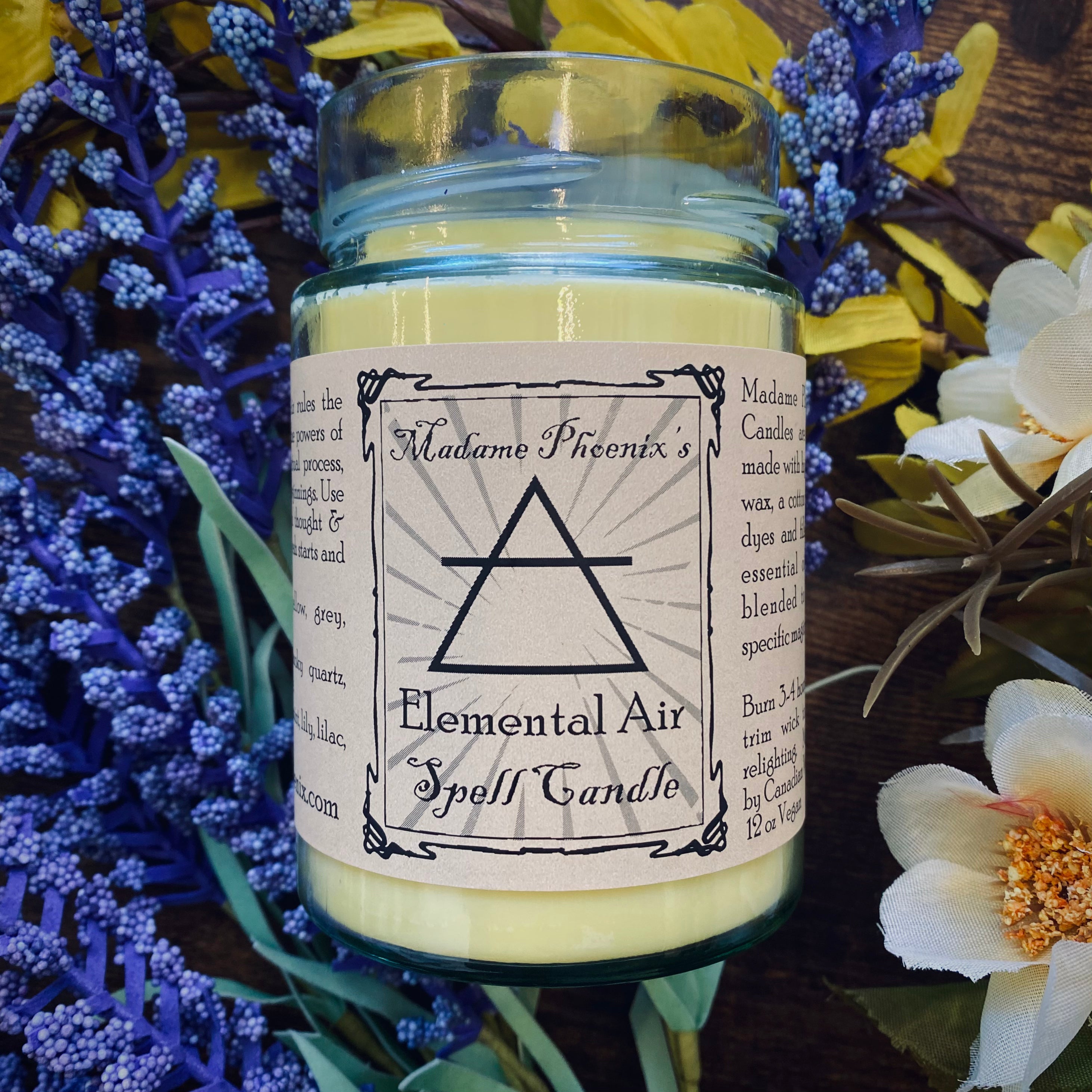 Elemental Magic Altar Spell Candles