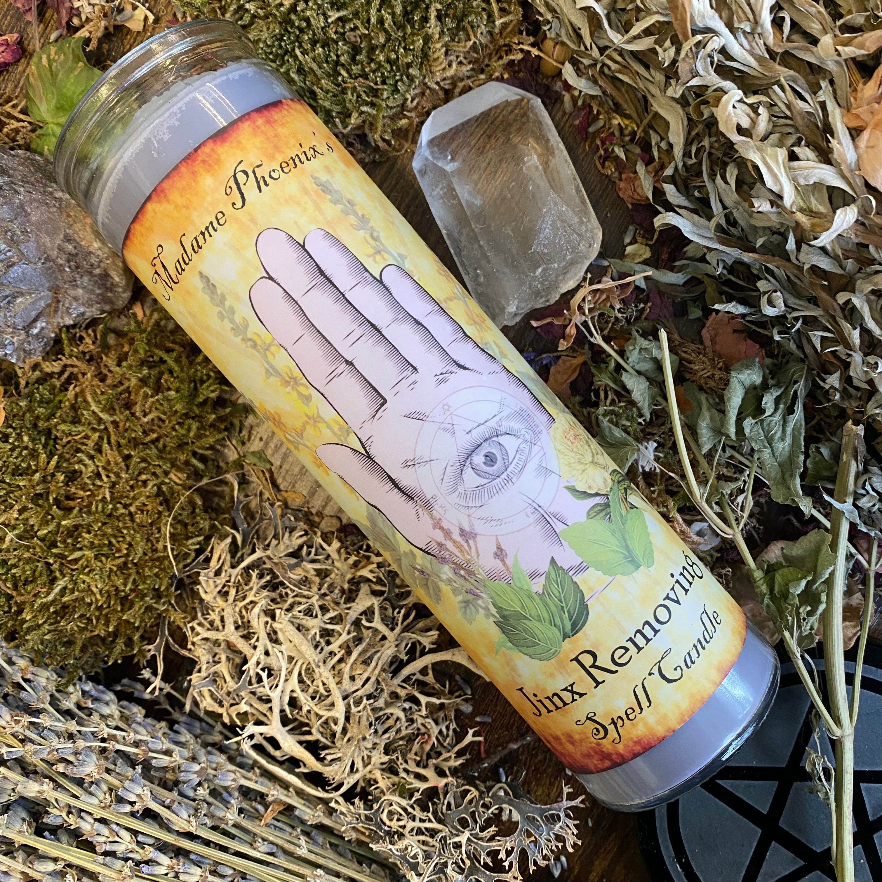 Jinx Removing Spell Candle
