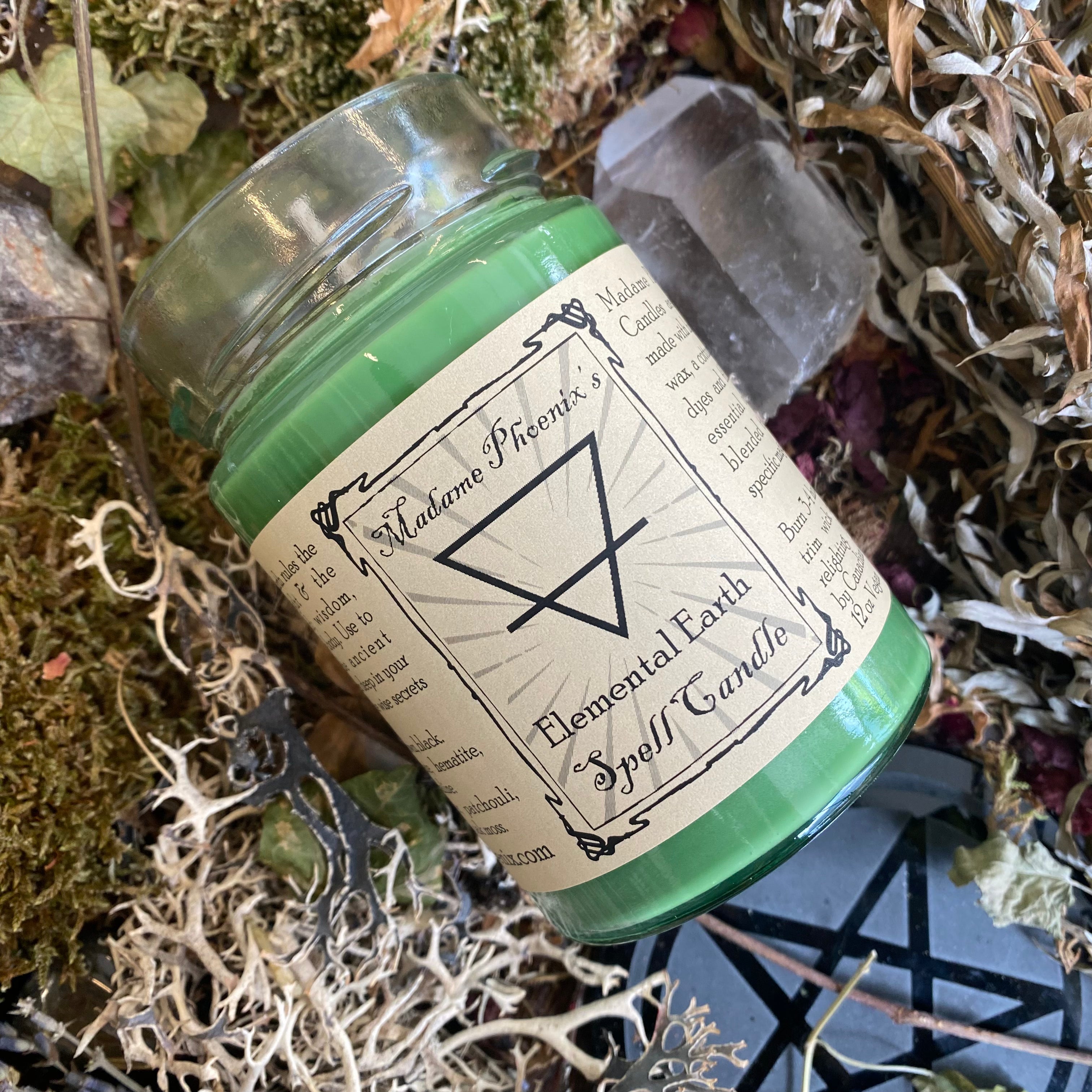 Elemental Magic Altar Spell Candles