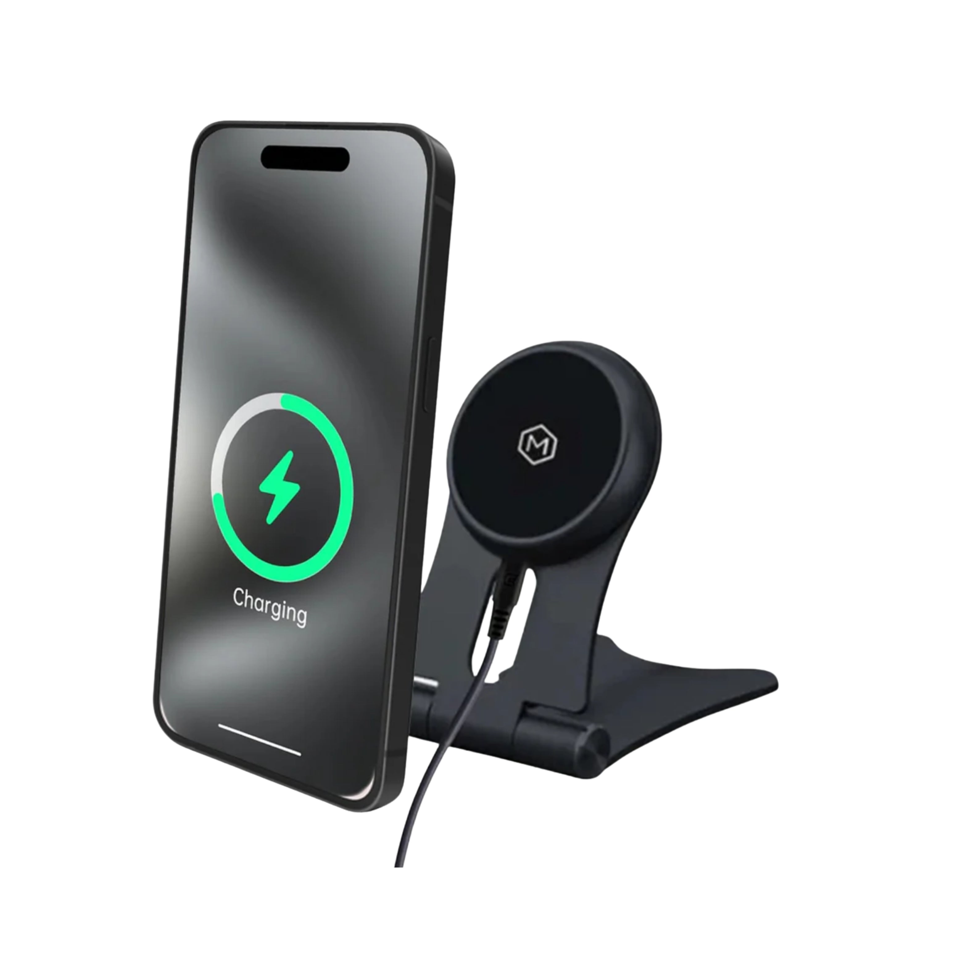 Chargeur magnétique sans-fil MightyMount MagSafe de 15W