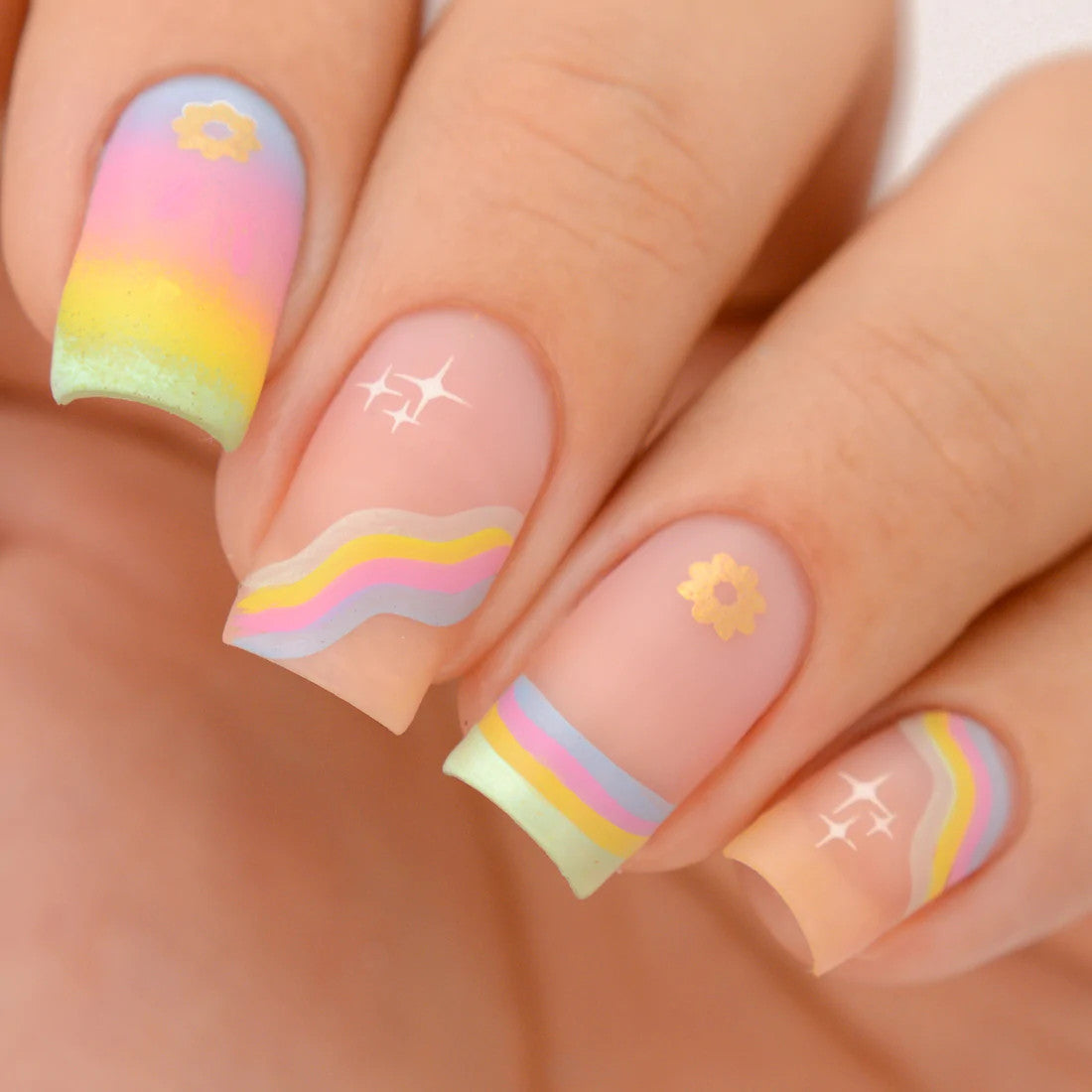 Whats Up - All Lined Up Stamping Plate