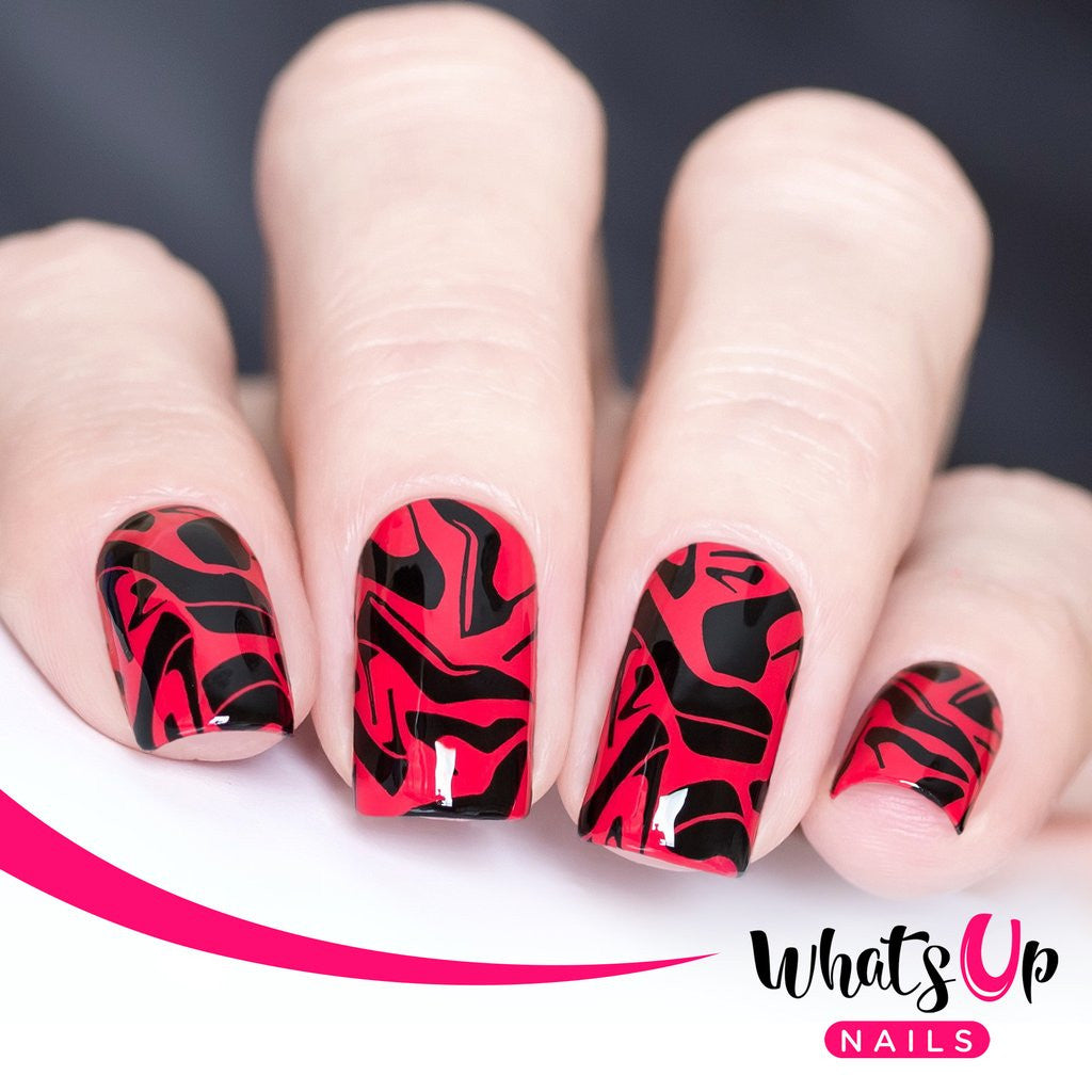 Whats Up  - A La Mode Stamping Plate