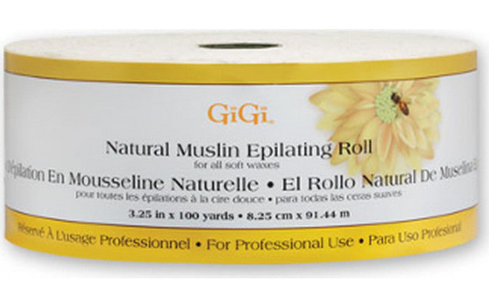 GiGi Muslin Roll 100yd (3.25" x 100 yd")