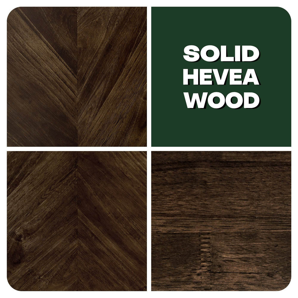 Alander Deluxe Wood Platform Bed Frame