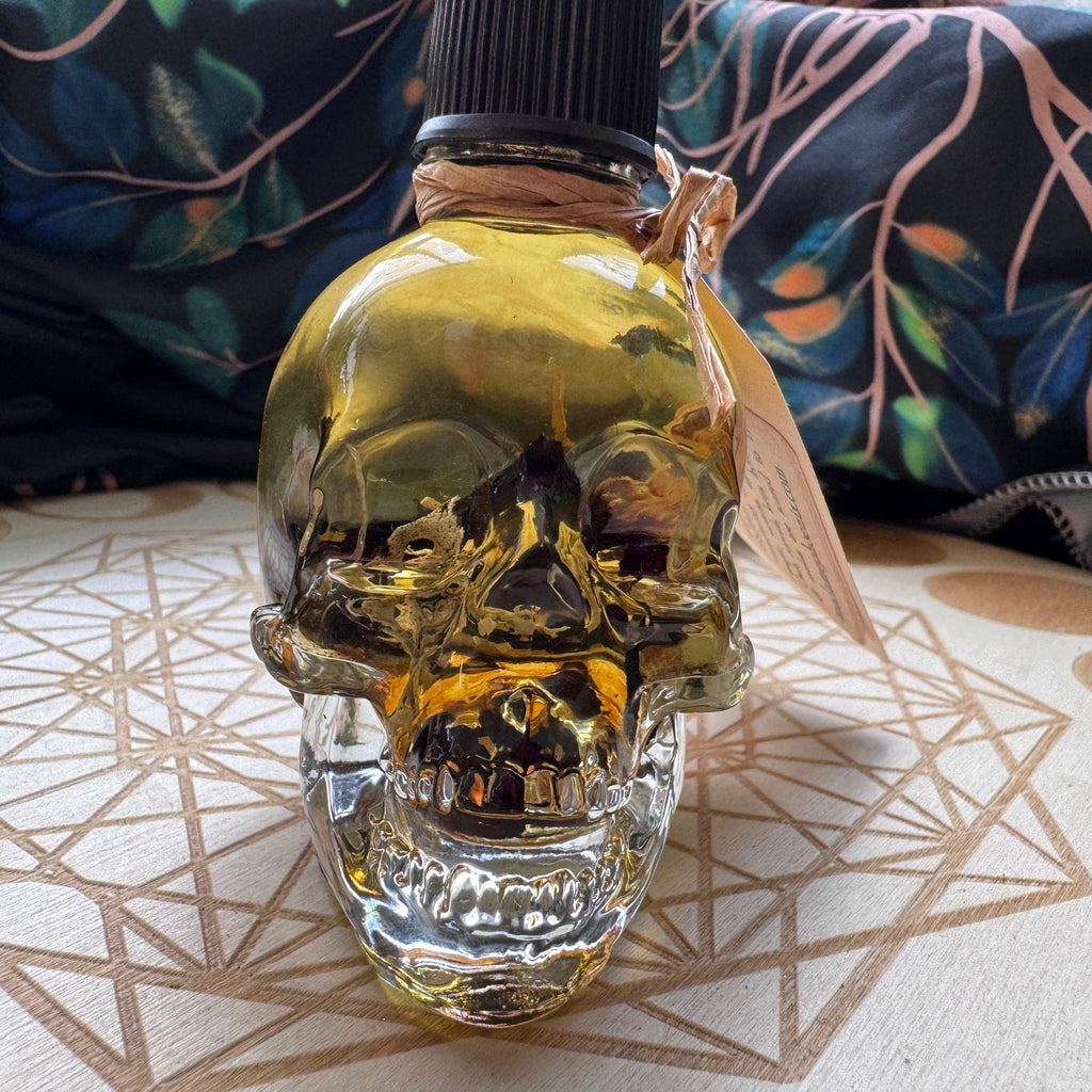 Skull Shaped Oil Bottles