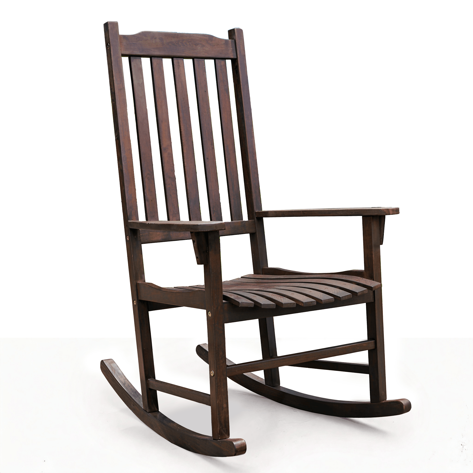 Tranquillo Oasis Wooden Rocking Chair for Patio, Porch, or Indoor Use