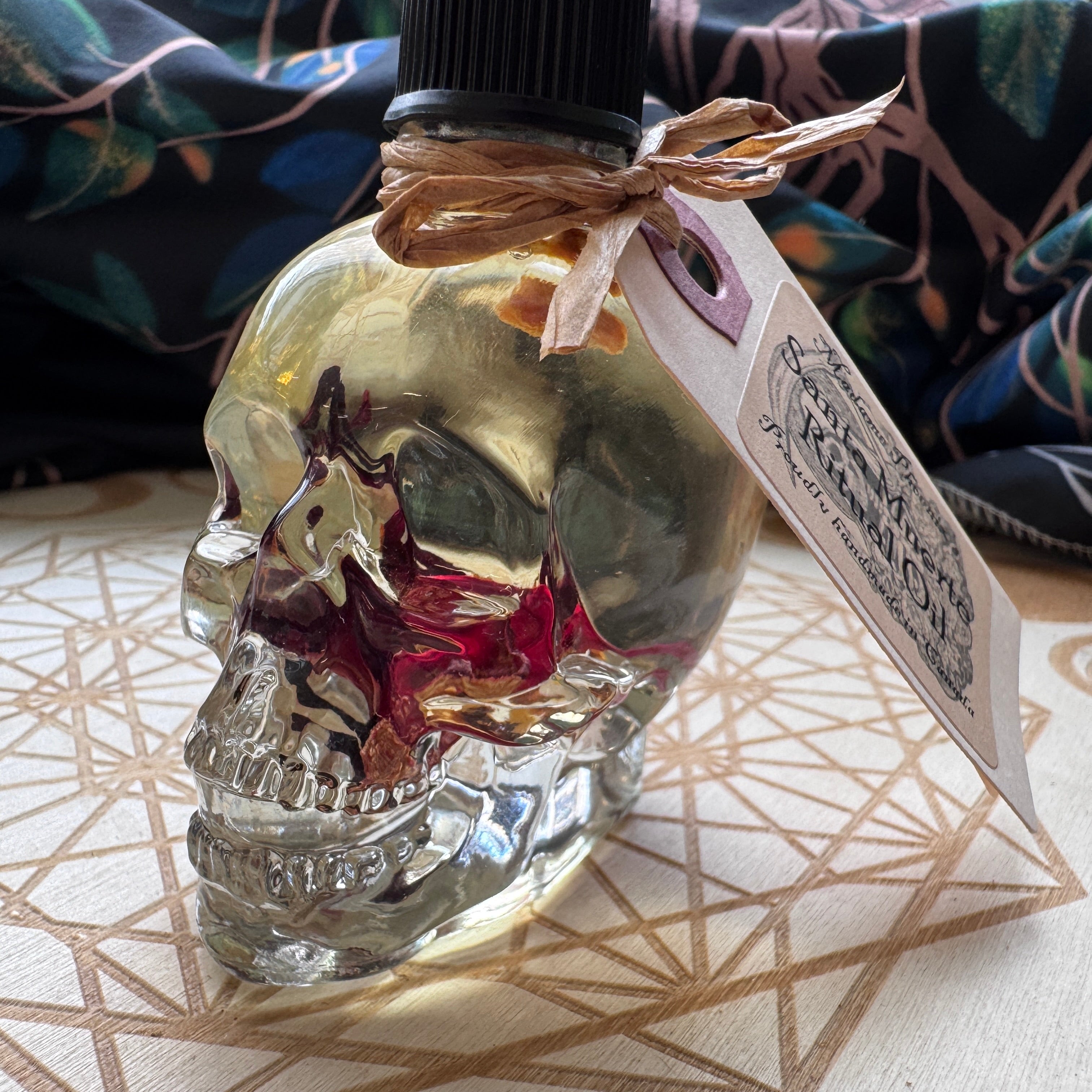 Skull Shaped Oil Bottles