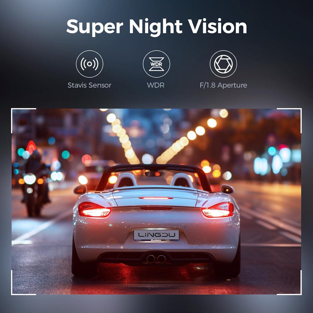 LINGDU LD06 5K Front and Rear Front and Rear