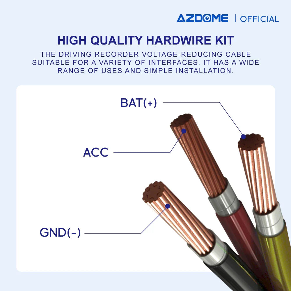 AZDOME HT03 C-Type Hardwire KIT