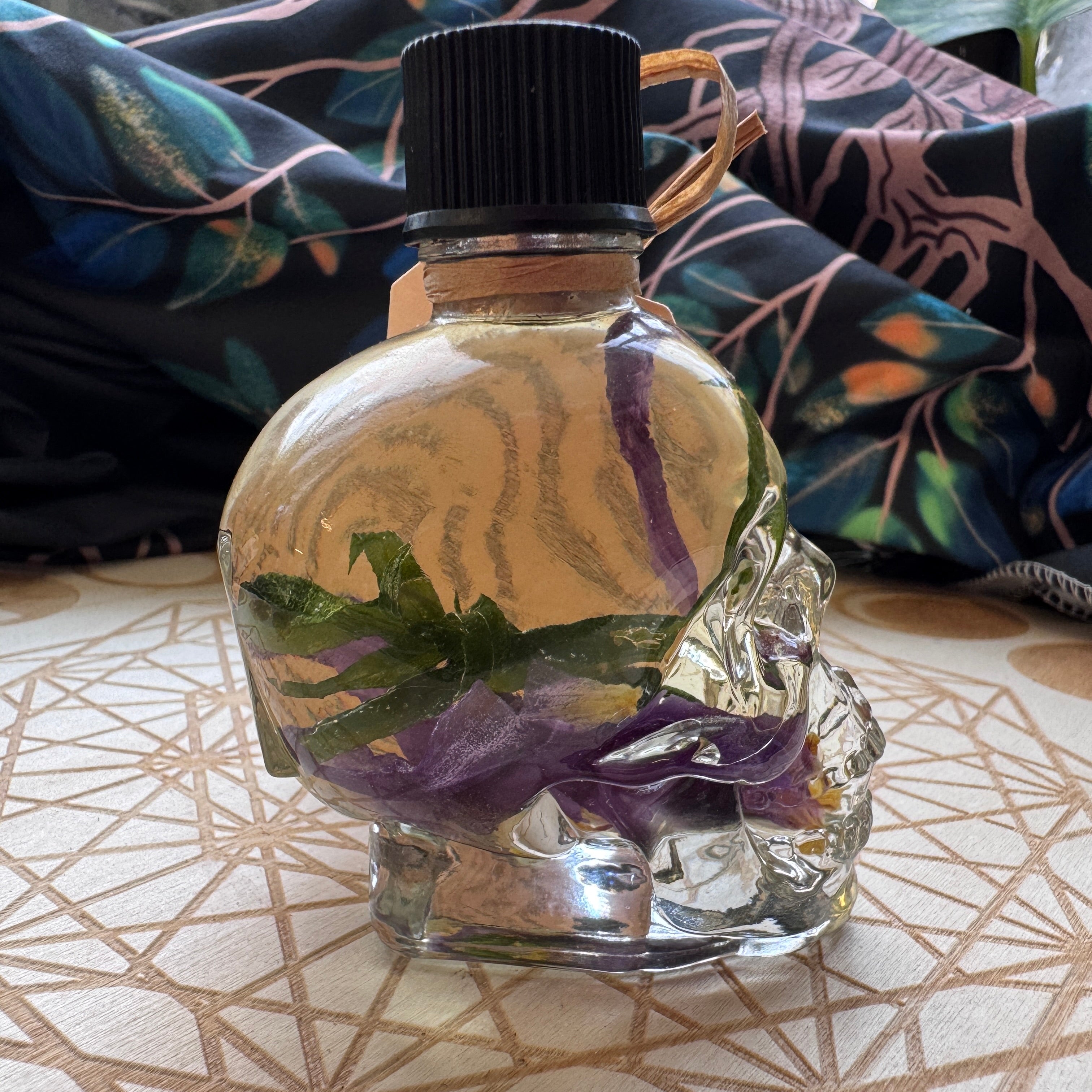 Skull Shaped Oil Bottles