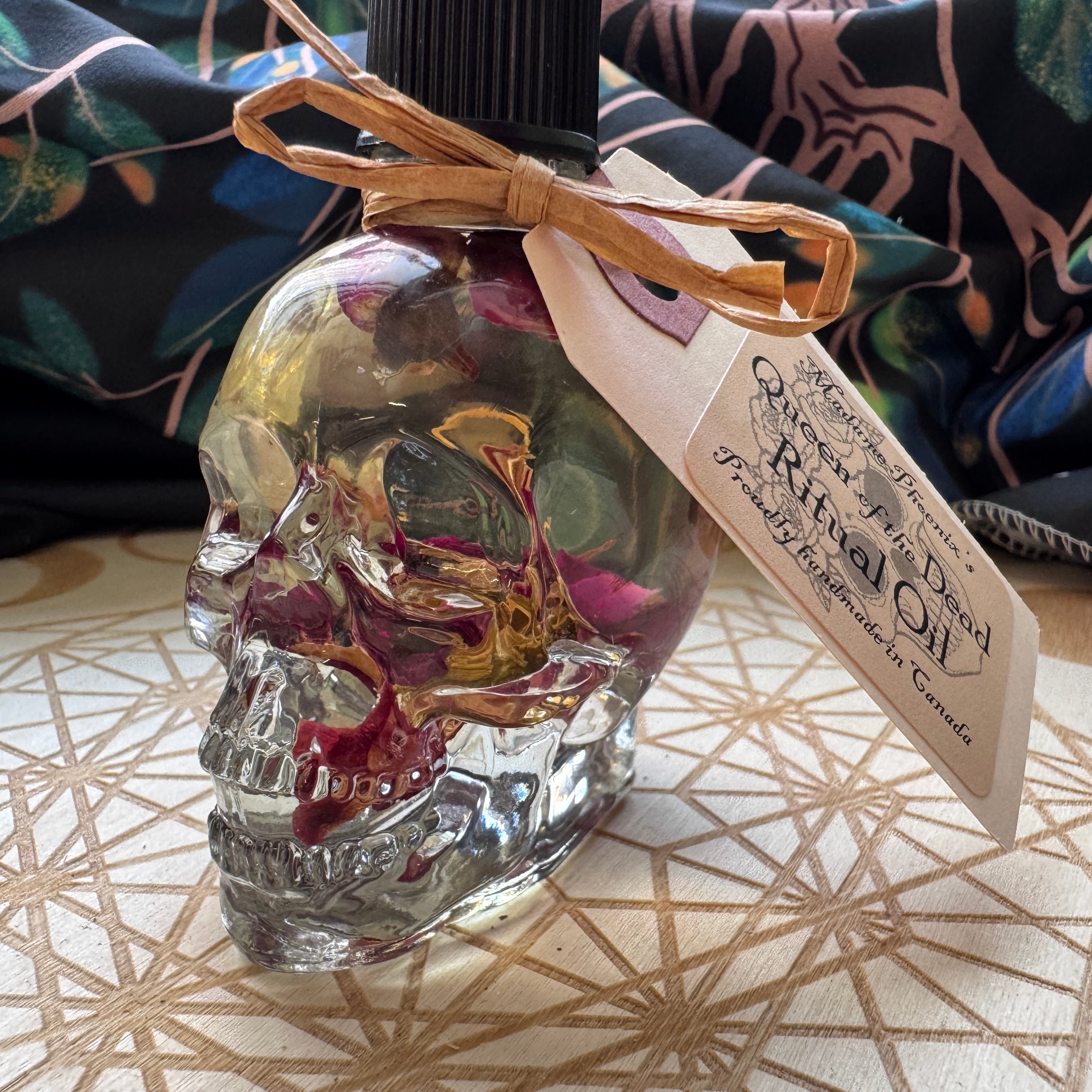 Skull Shaped Oil Bottles