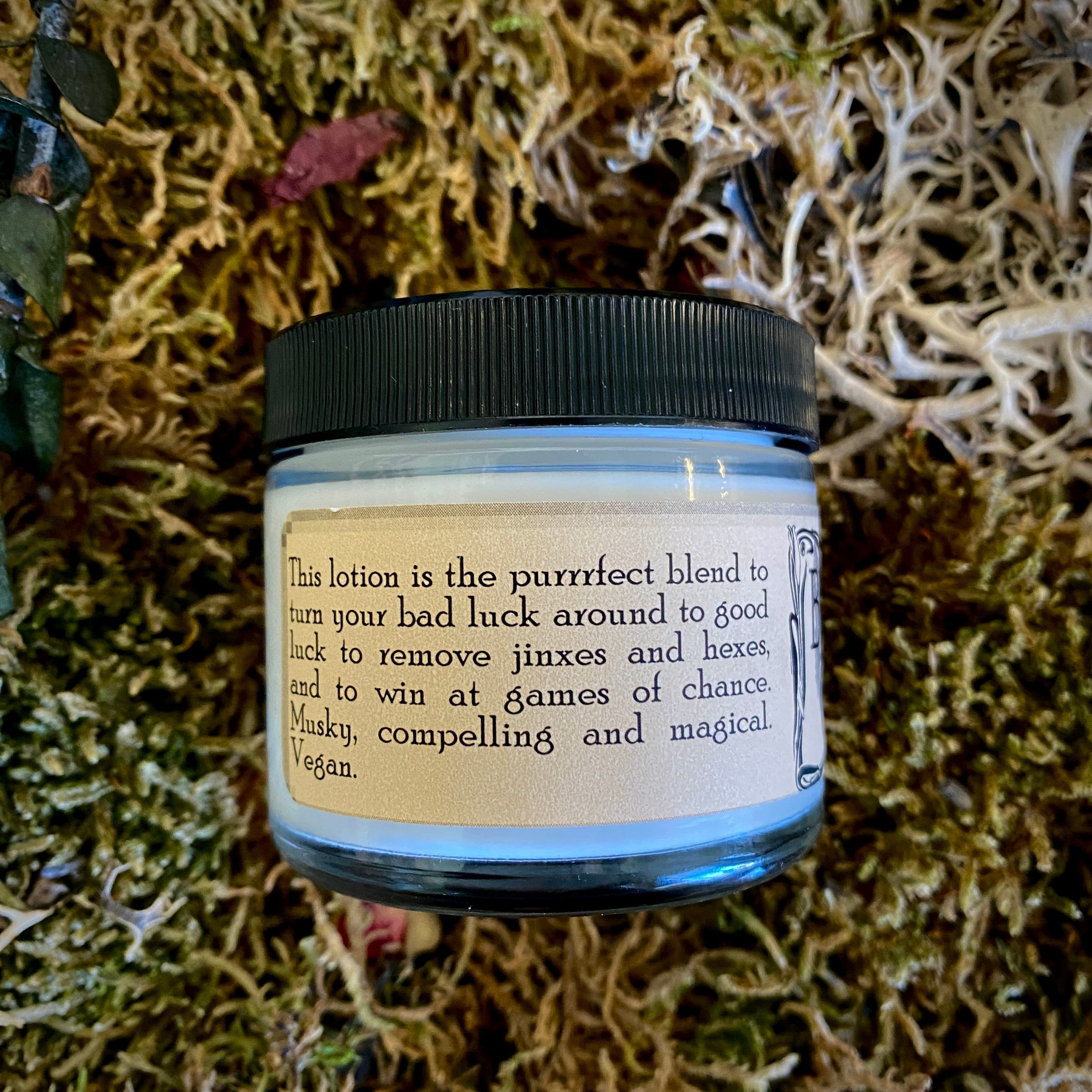 Black Cat Magic Good Luck Lotion
