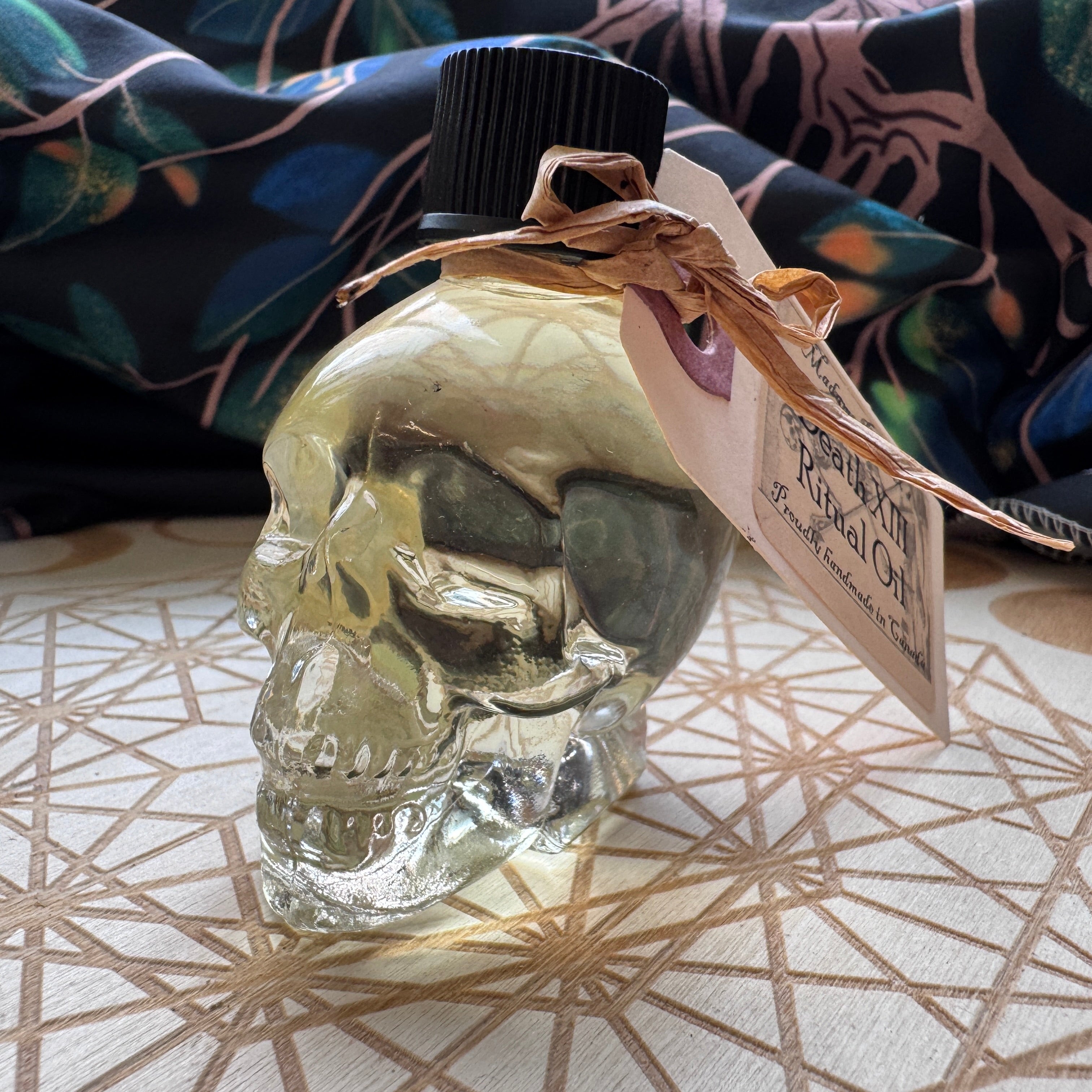 Skull Shaped Oil Bottles