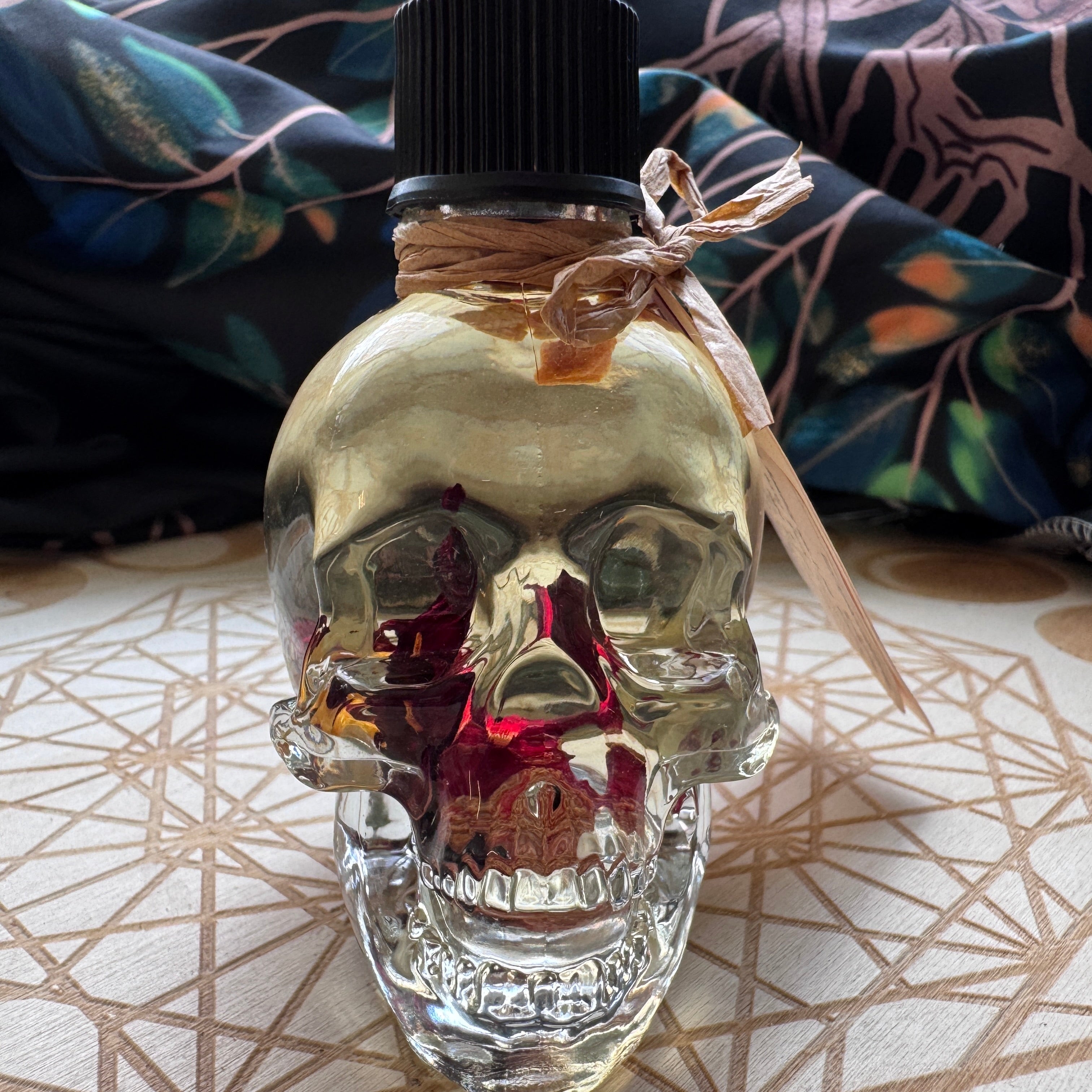 Skull Shaped Oil Bottles