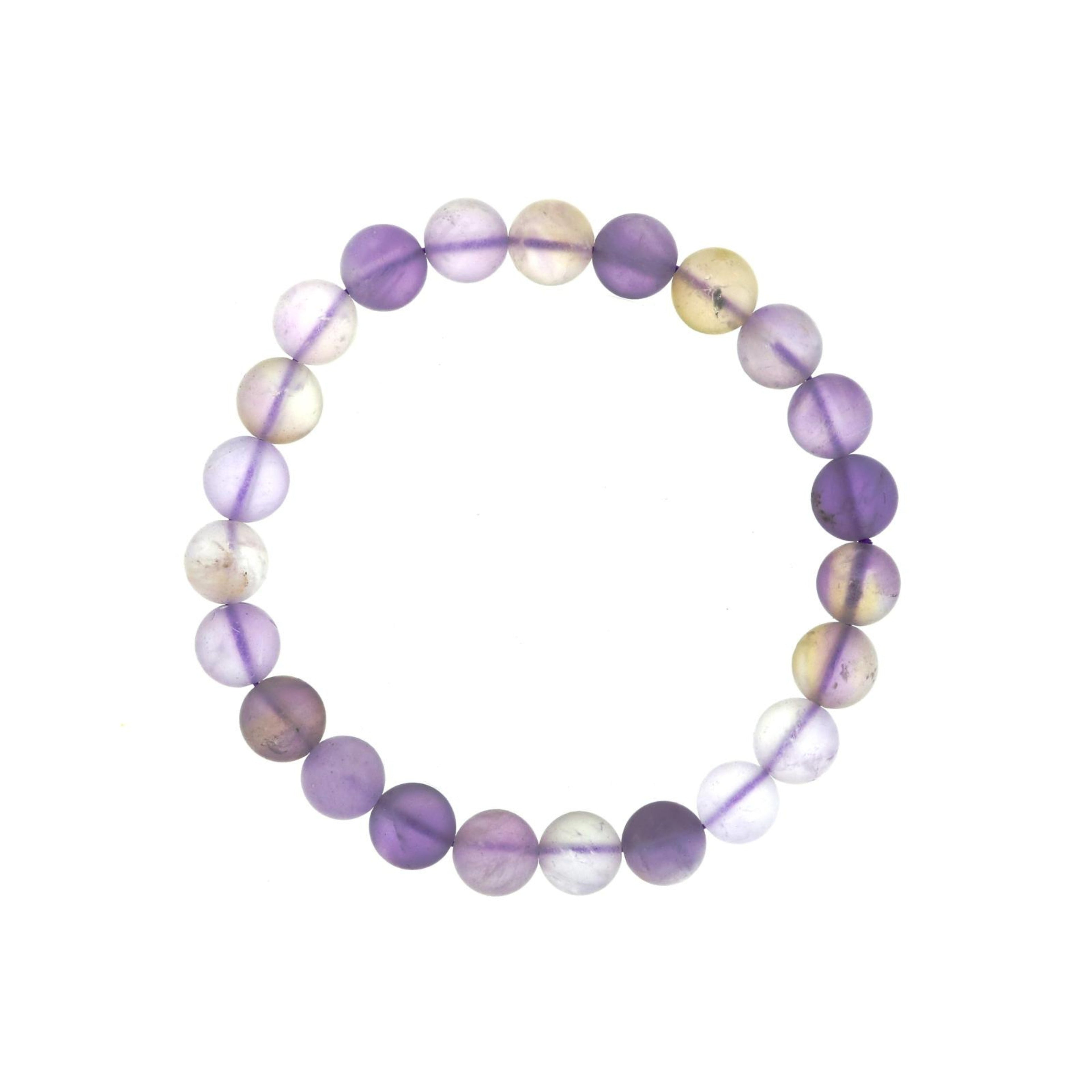 Amethyst Bead Bracelet