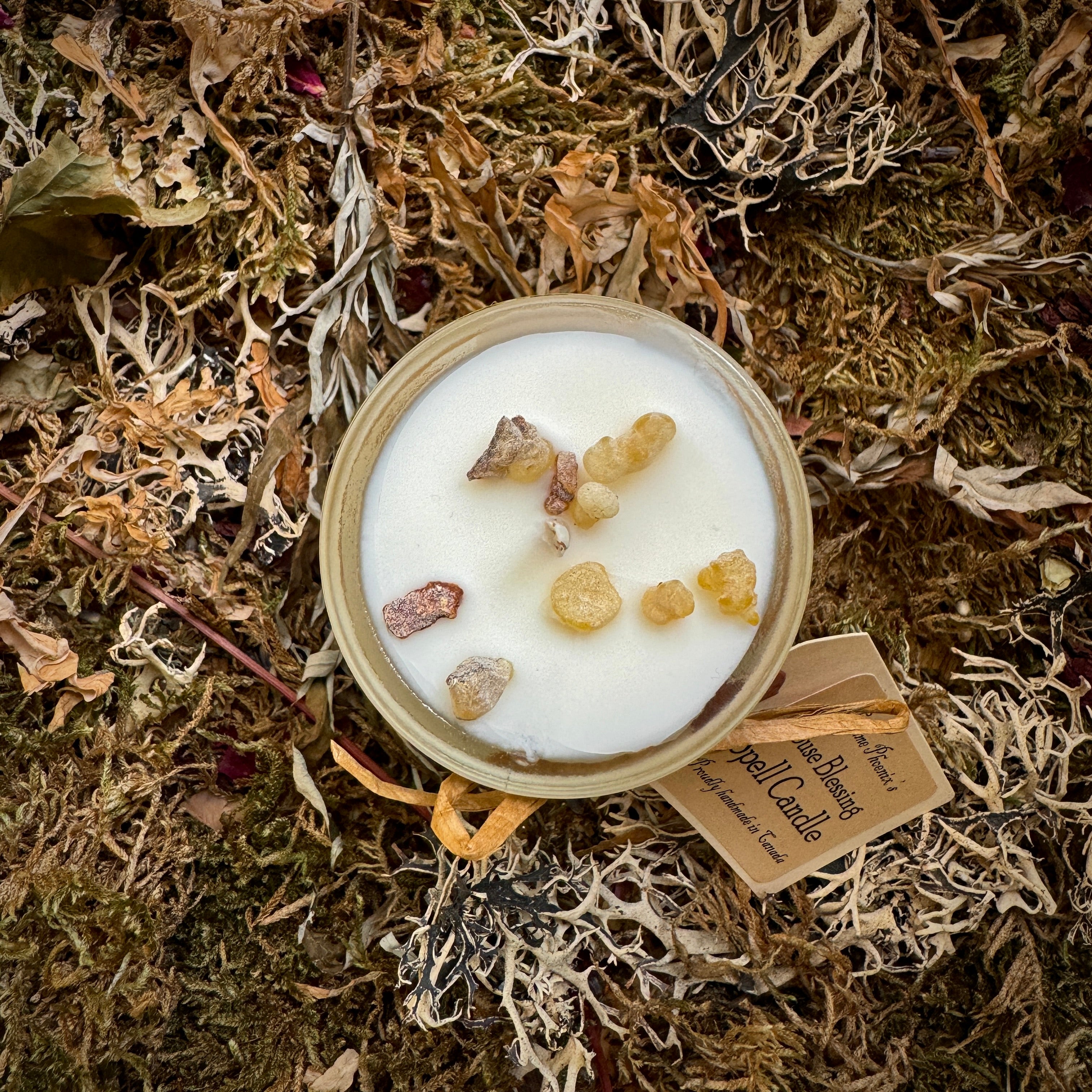 House Blessing Mini Spell Candles with Essential Oil Magical Blend