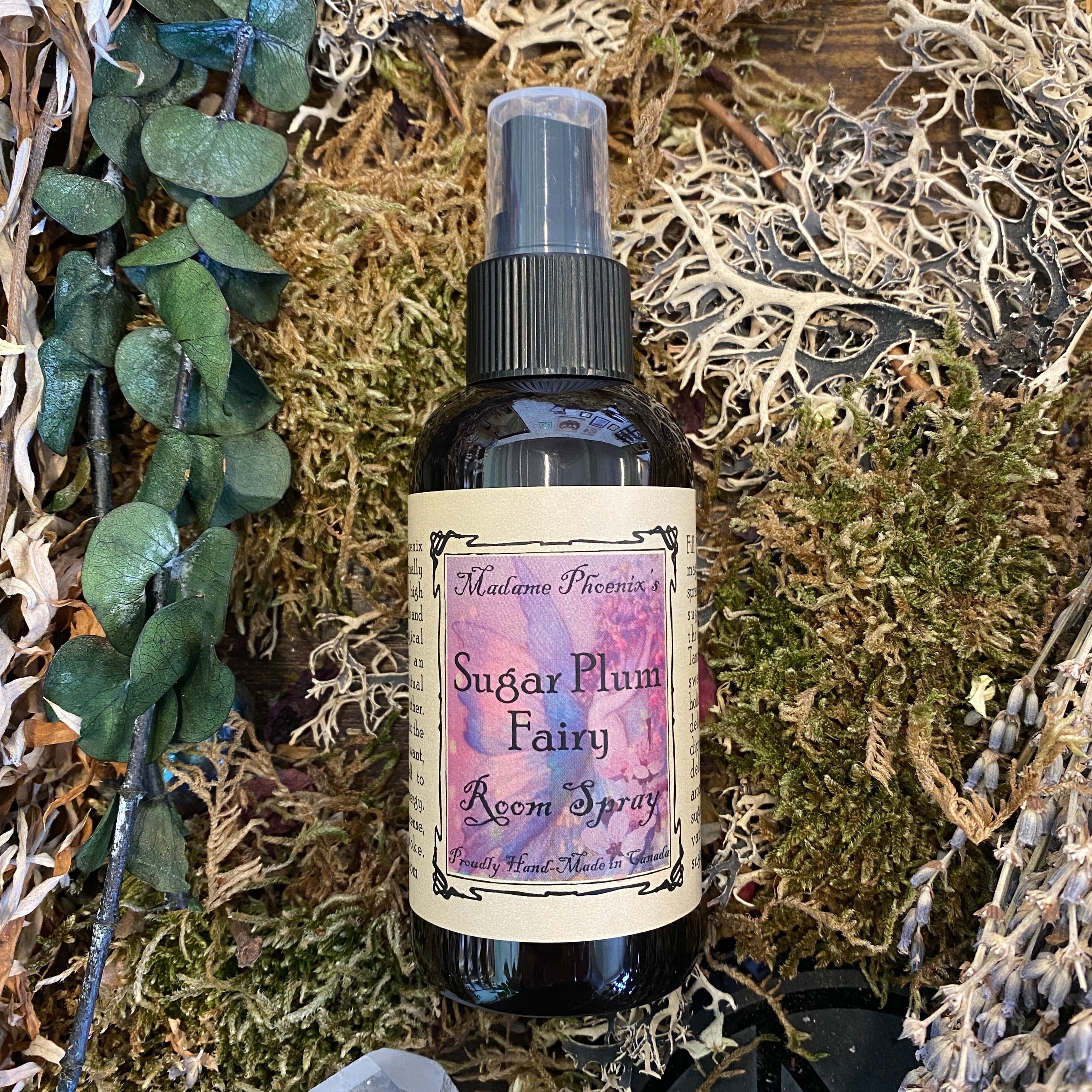 Sugar Plum Fairy Holiday smokeless incense spray