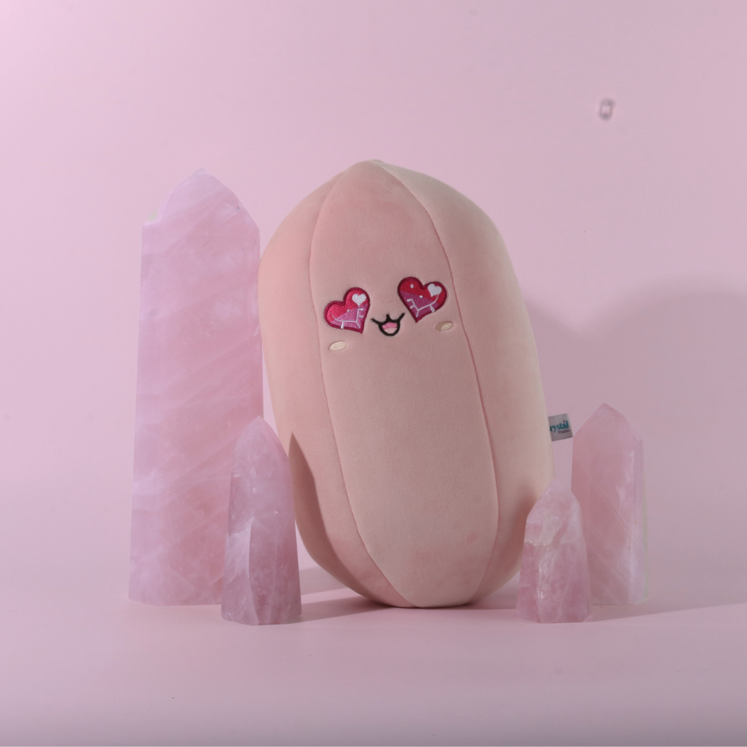 Crystal Plushie 💗 Plushies shaped like crystals 💜 powered by crystals