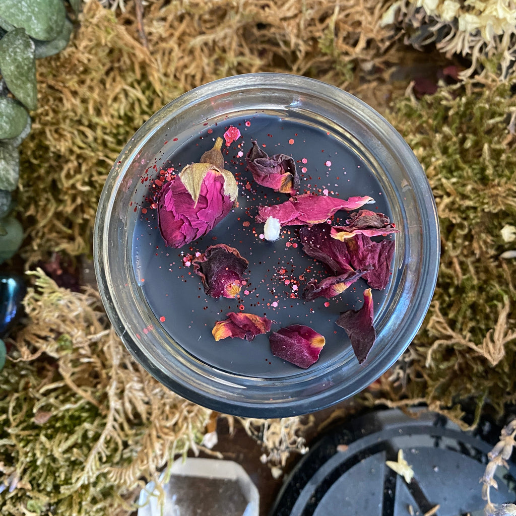 Queen of the Dead Samhain Altar Candle