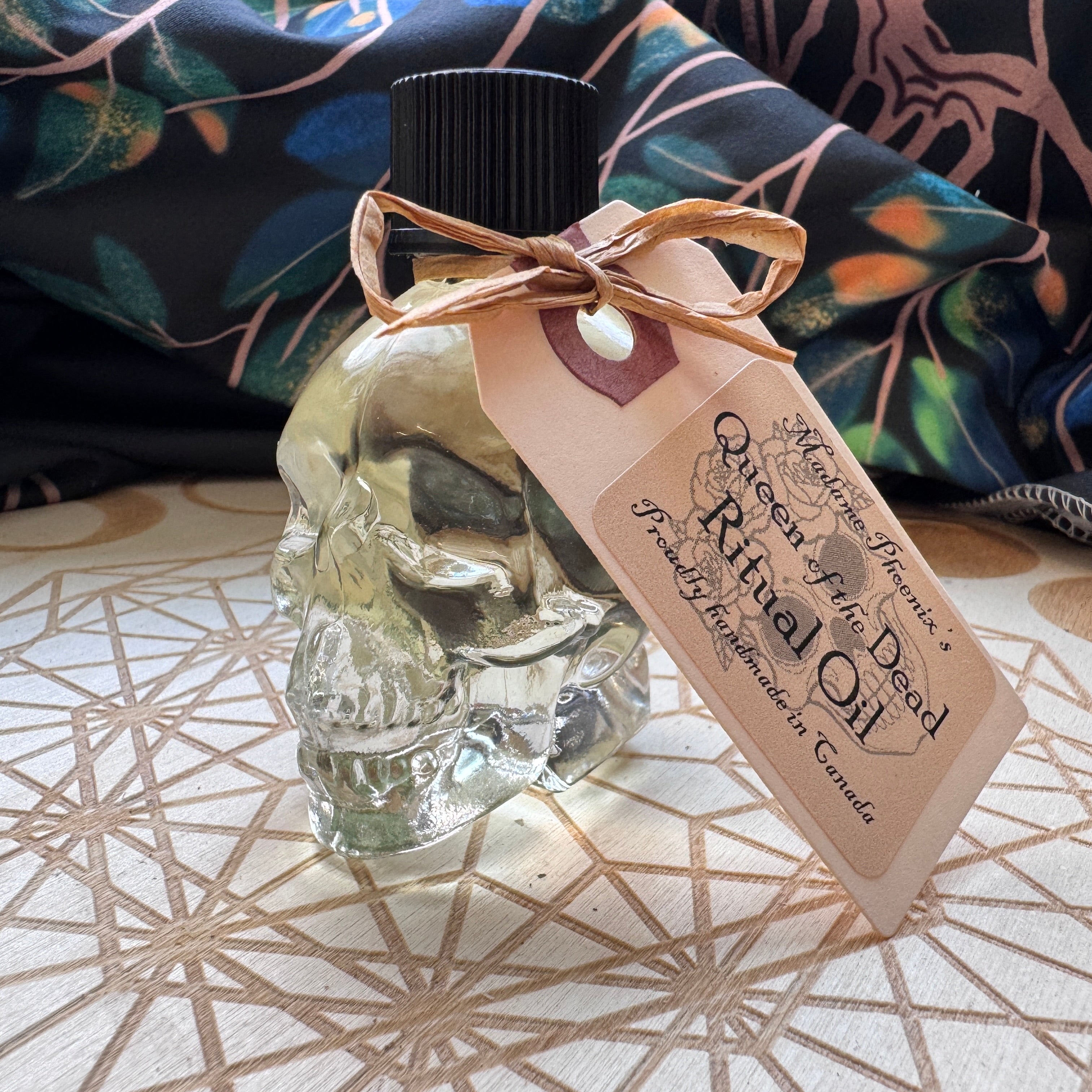 Skull Shaped Oil Bottles