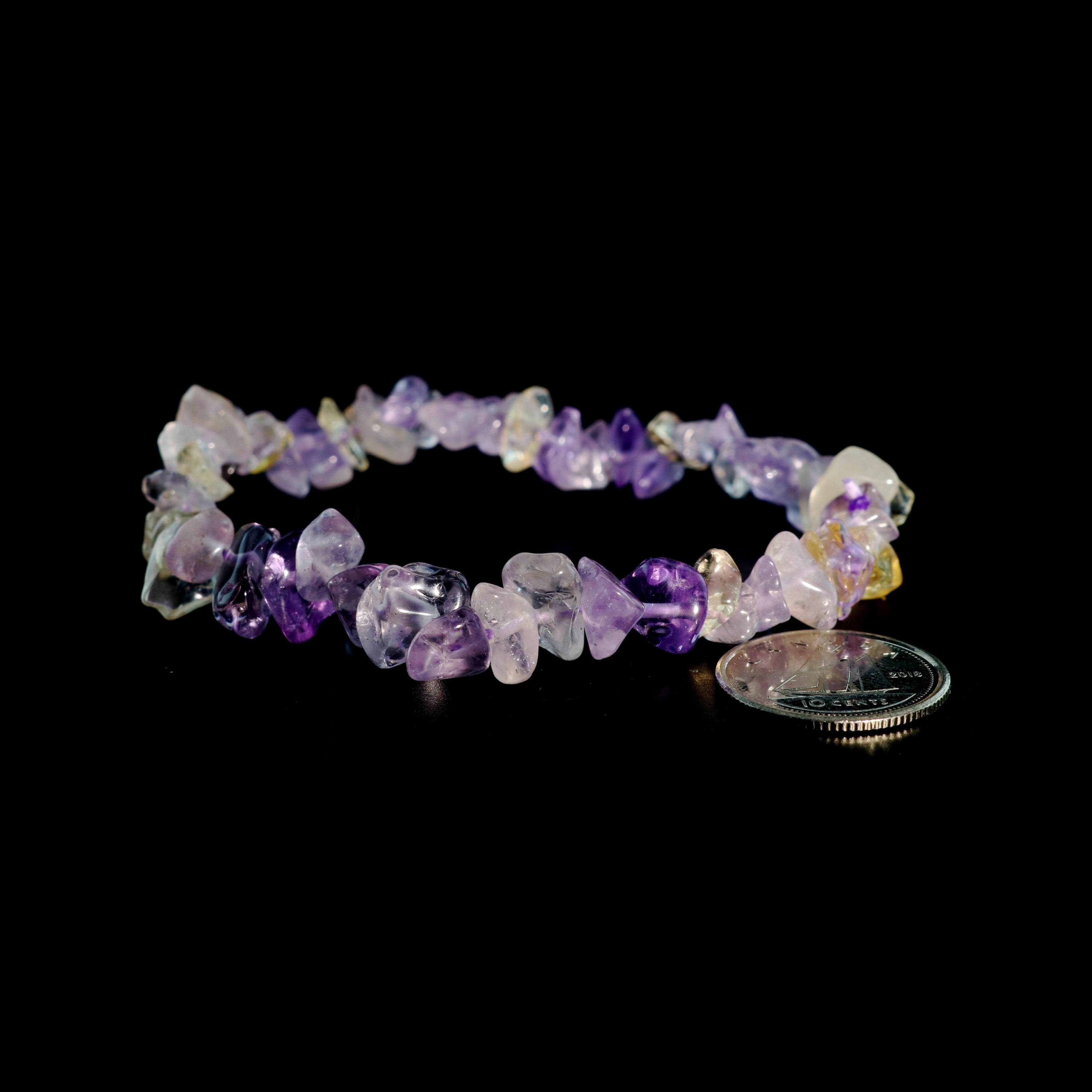 Ametrine Chip Bracelet