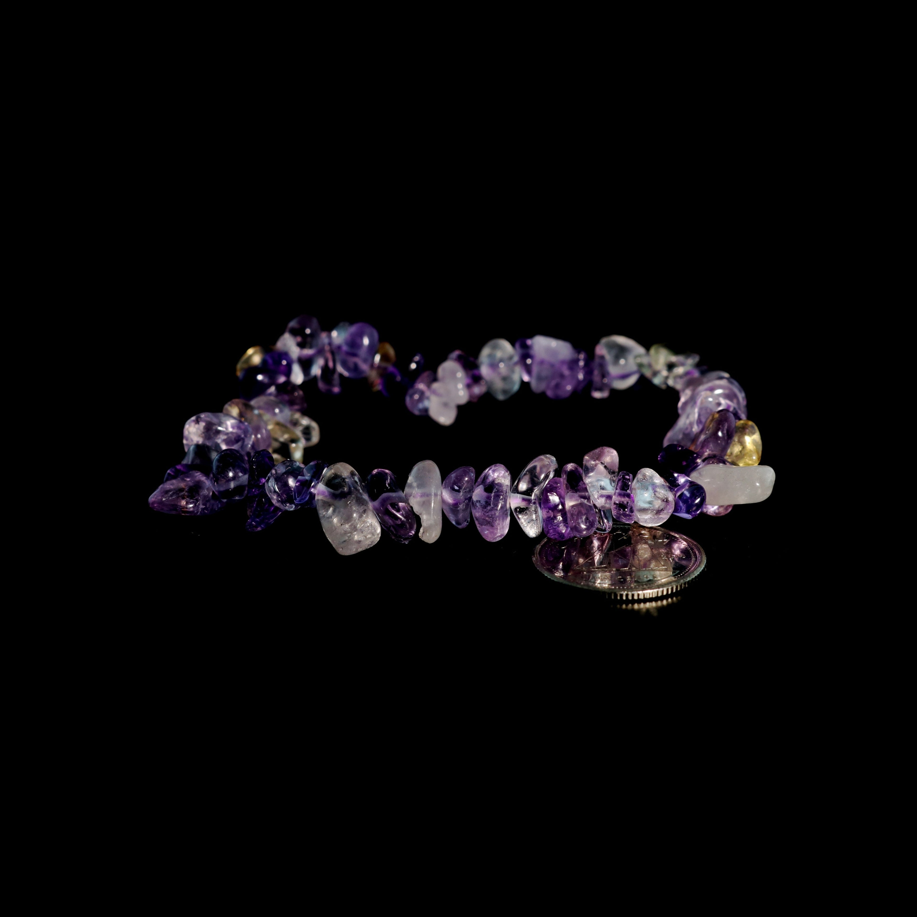 Ametrine Chip Bracelet