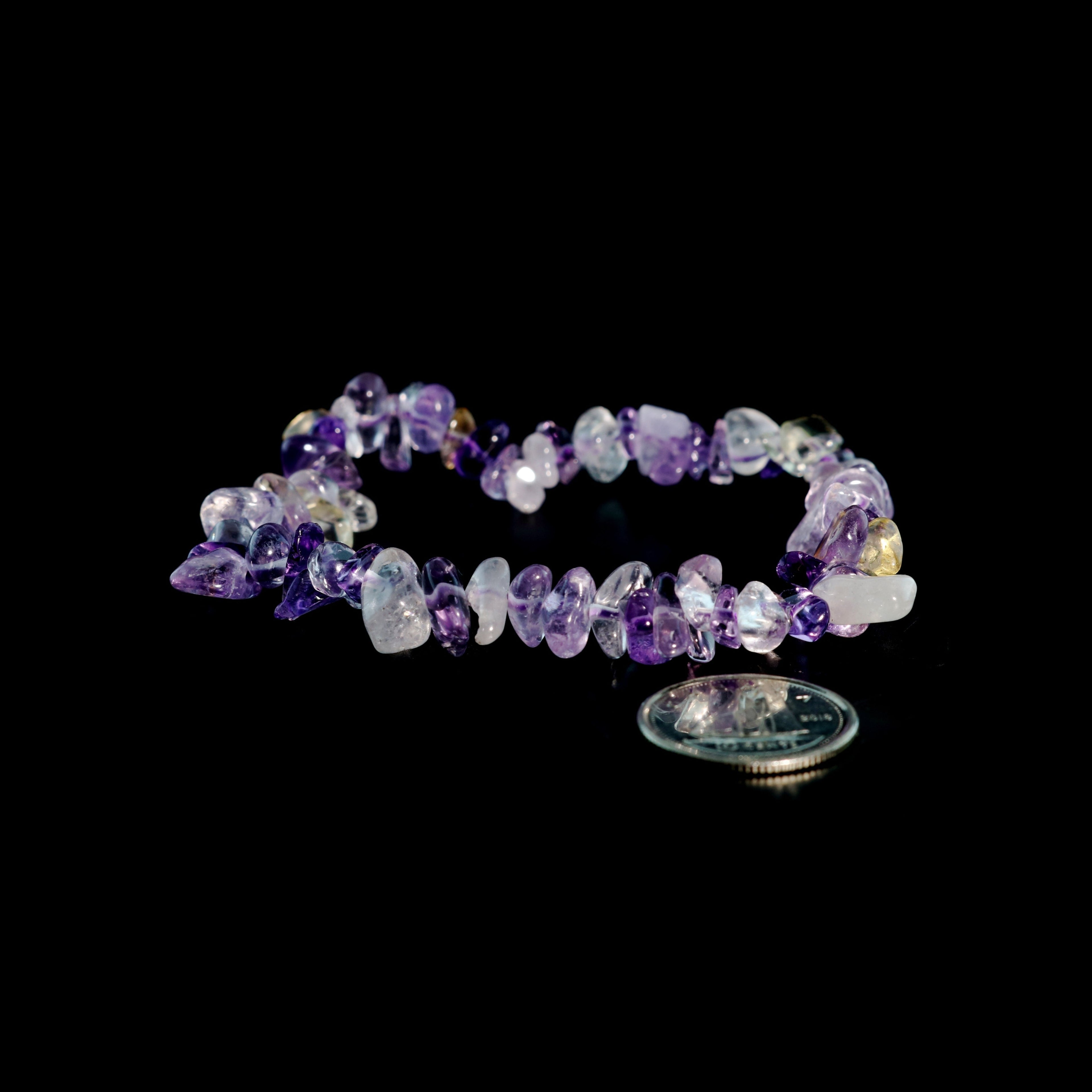 Ametrine Chip Bracelet