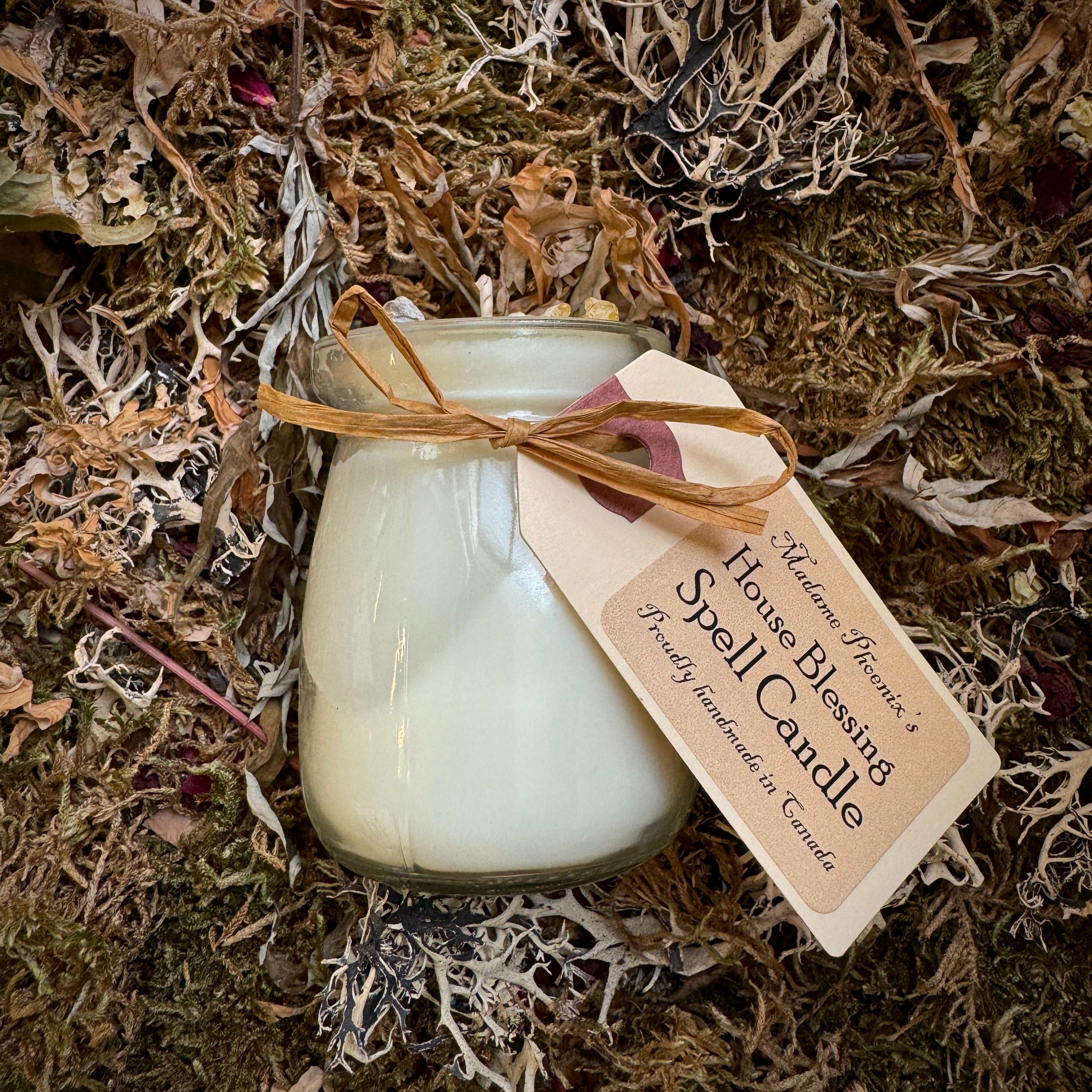 House Blessing Mini Spell Candles with Essential Oil Magical Blend