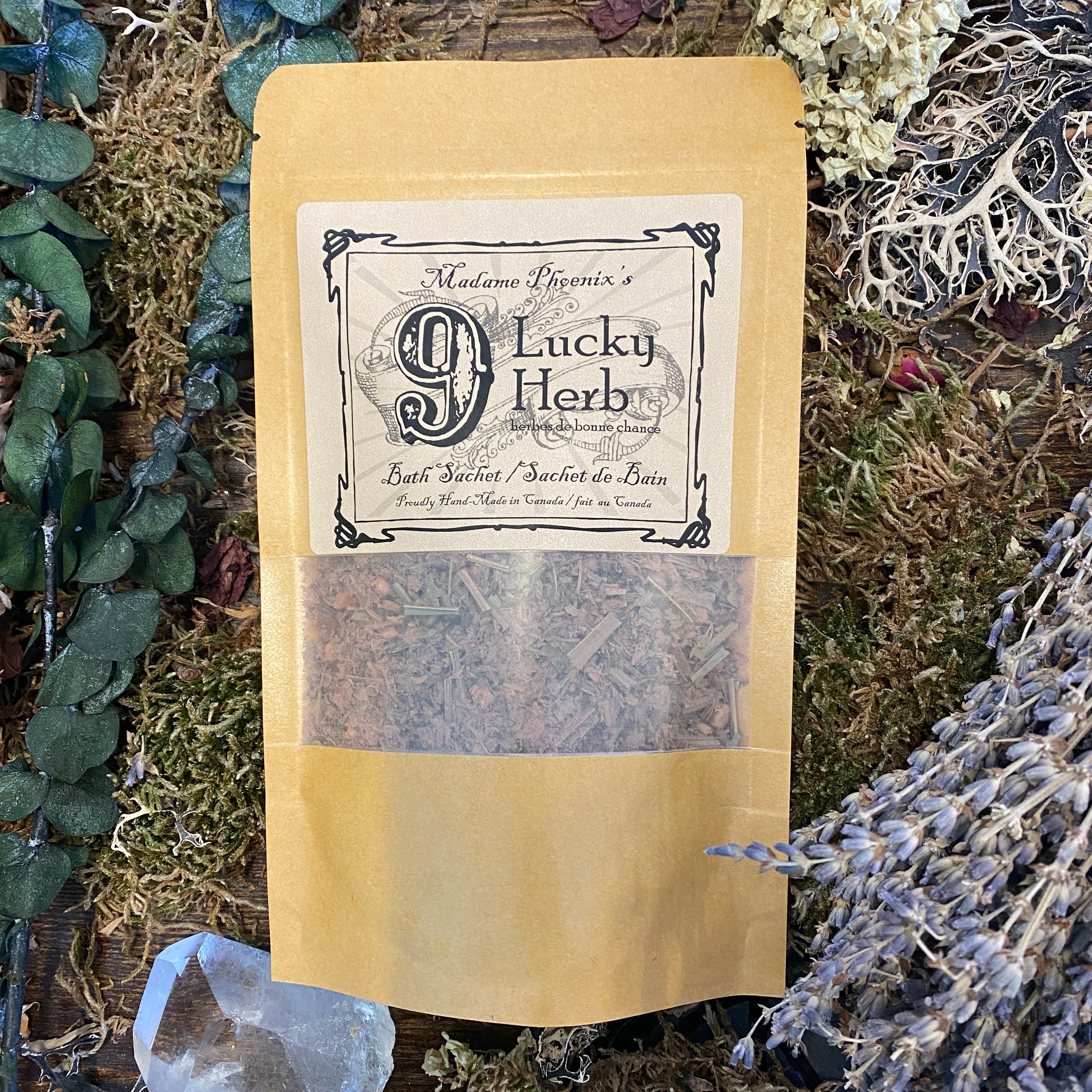 9 Lucky Herb Spiritual Bath Sachet