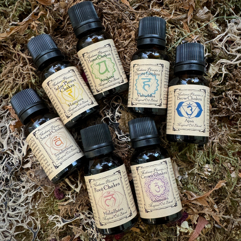 Chakra Healing Essential Oil Blend Dropper