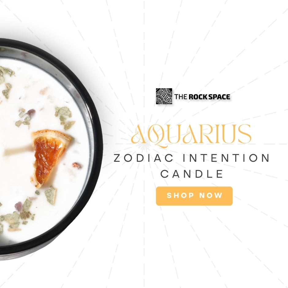 Crystal Zodiac Candle