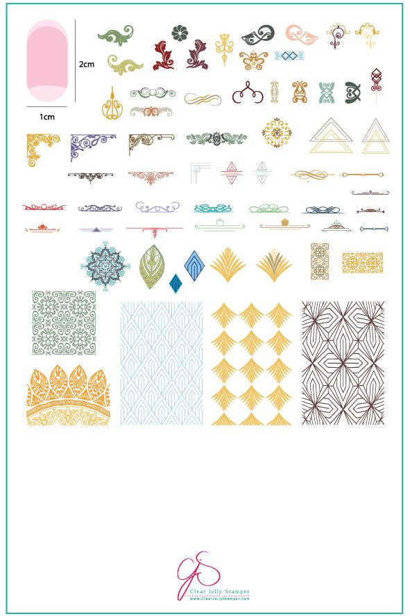 Clear Jelly Stamper - Delicate Deco