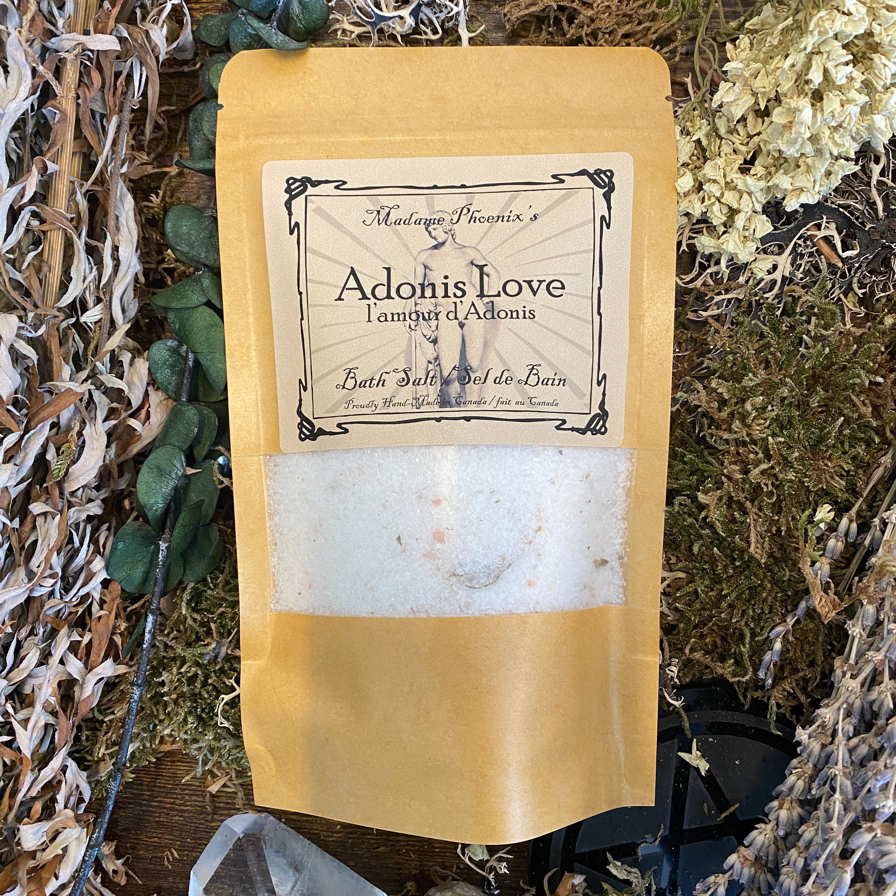 Adonis Love Sensual Bath Salts