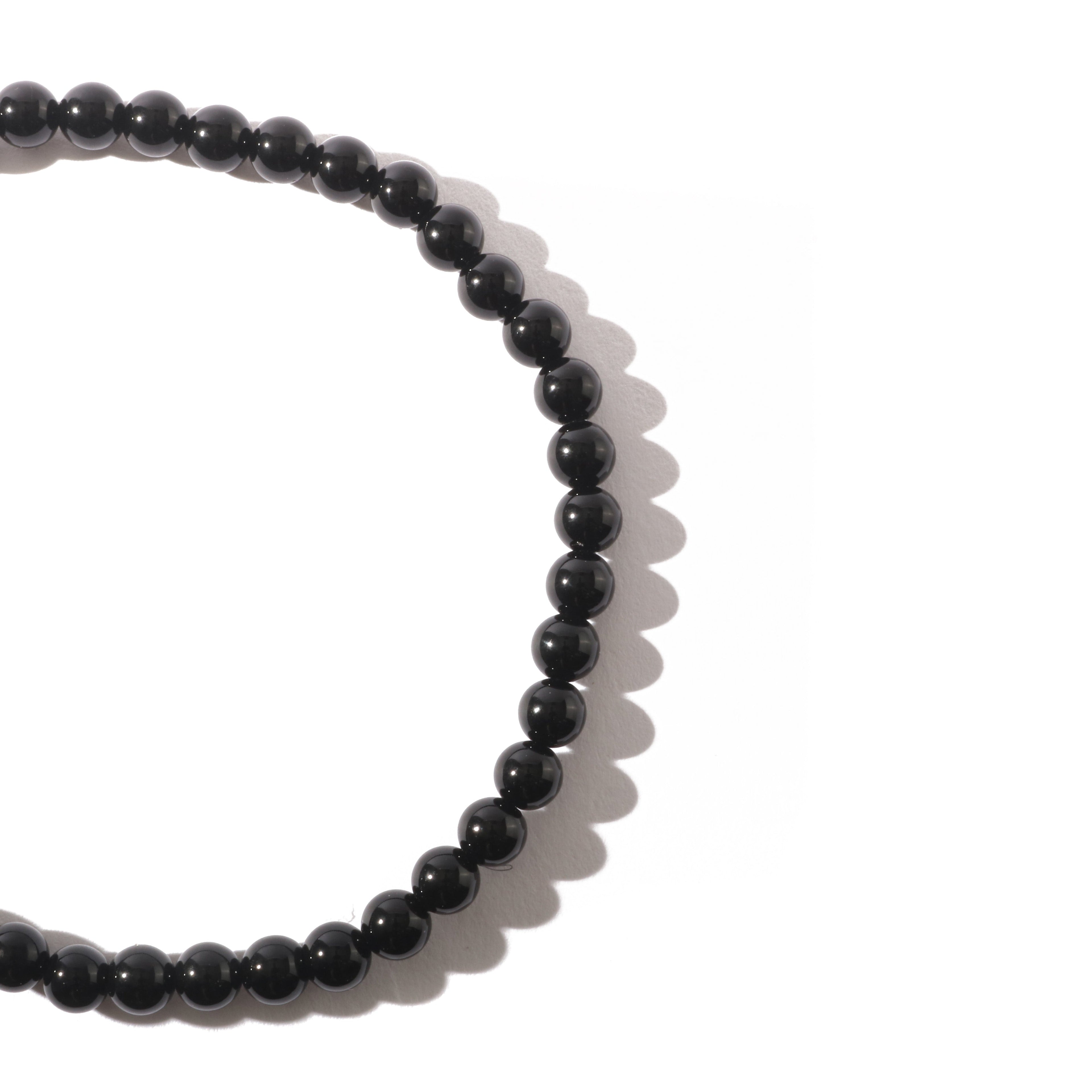 Shungite Bracelet Round - 4mm