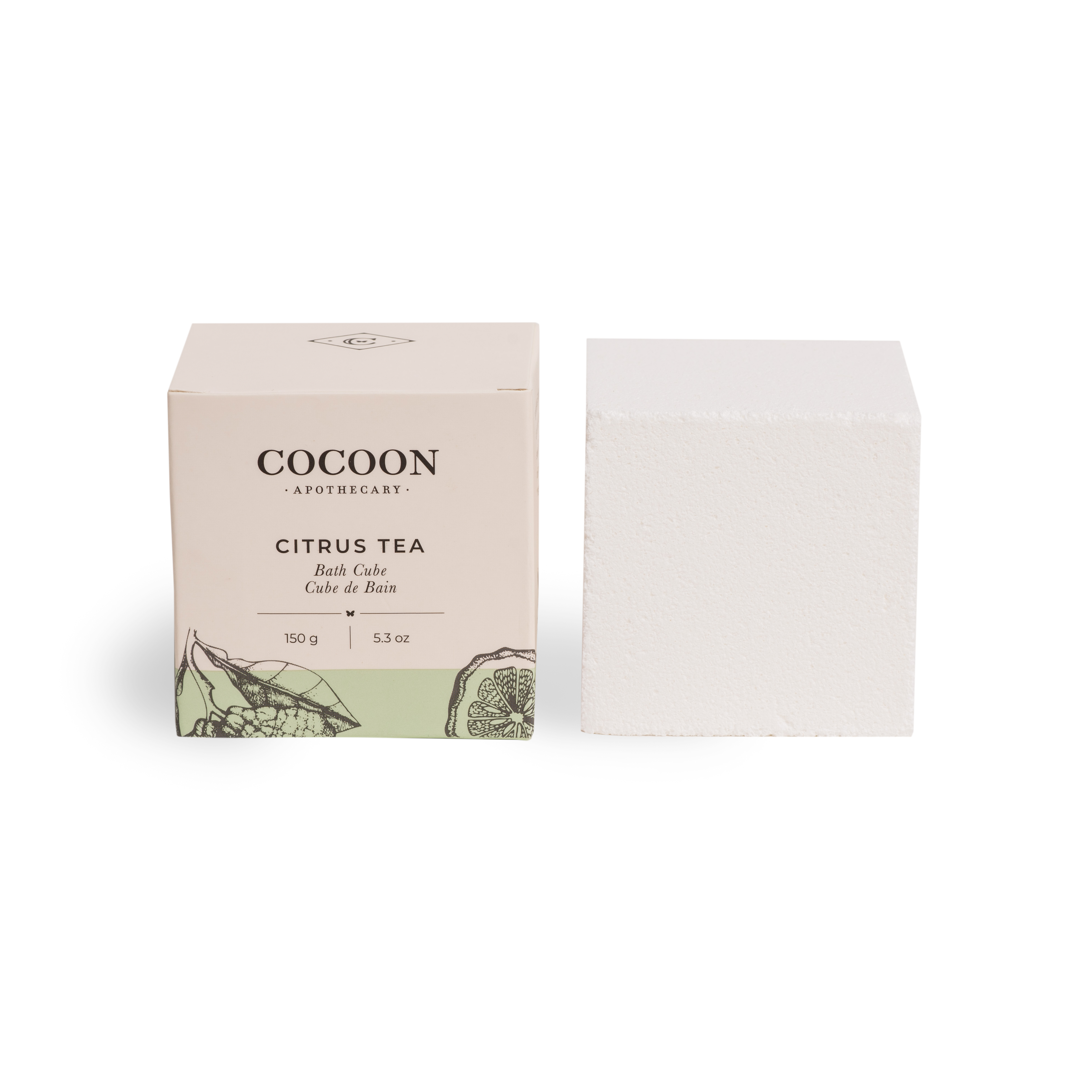 Bath Cube - Citrus Tea