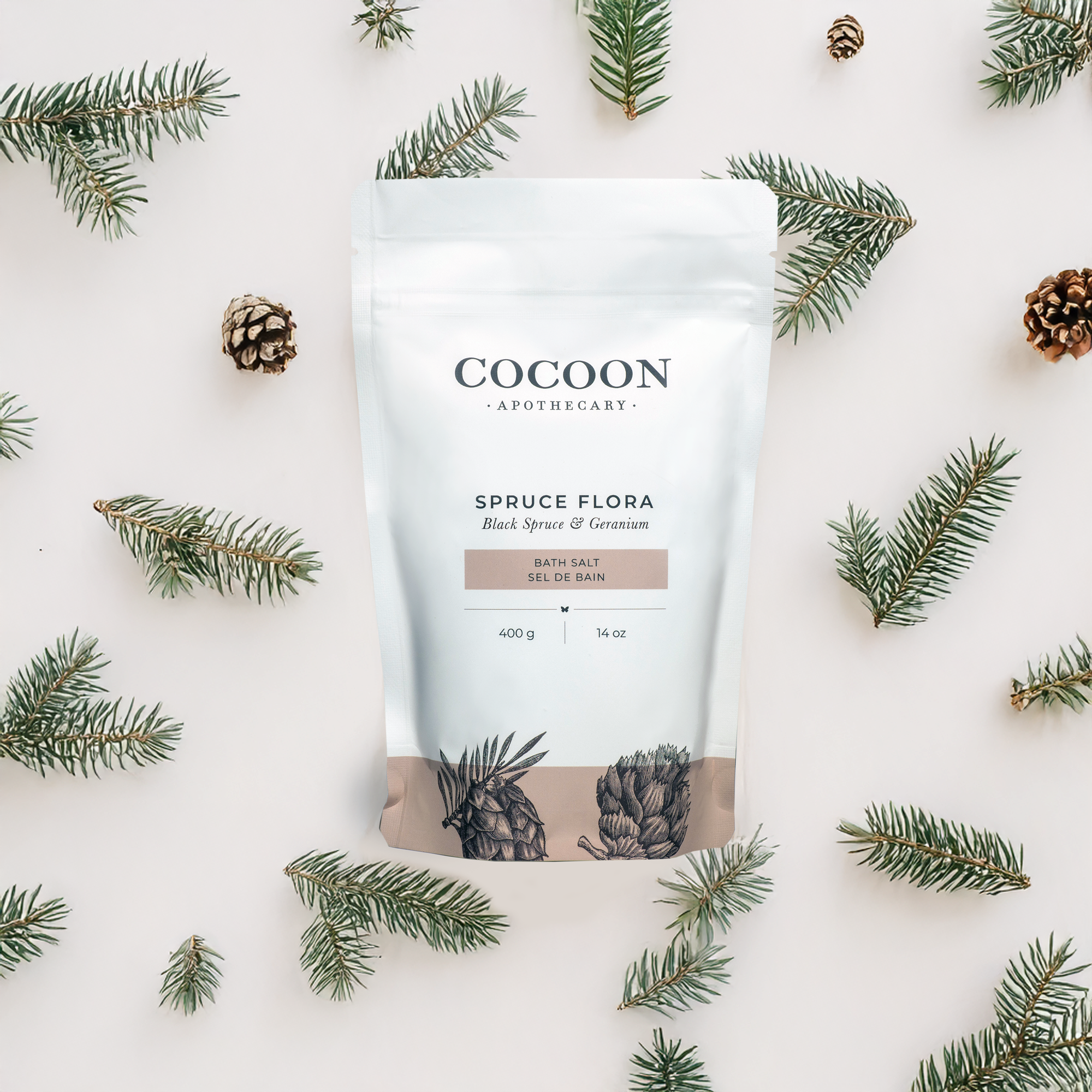 Spruce Flora Bath Salts