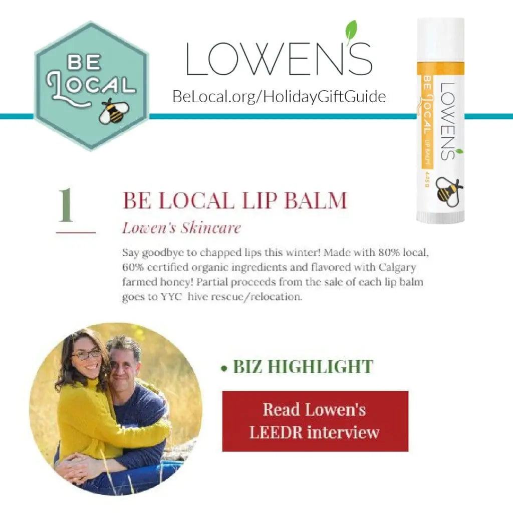 Be Local Honey Lip Balm