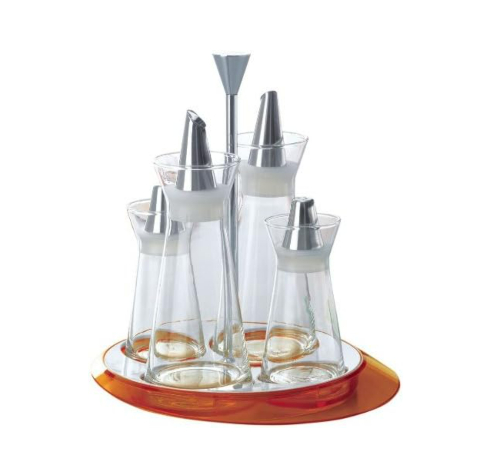 L'ensemble d'étagères à épices et huile de Bugatti Glamour