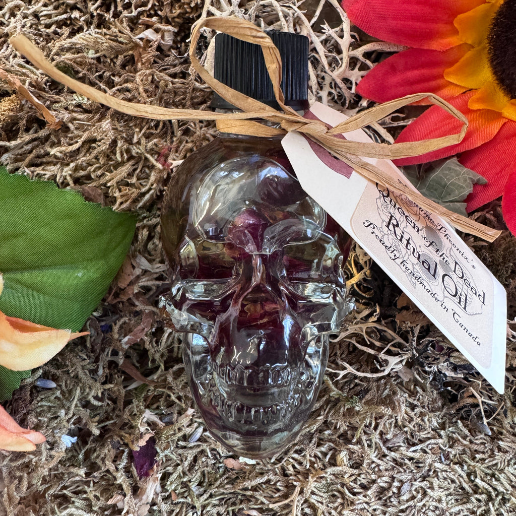 Skull Shaped Oil Bottles