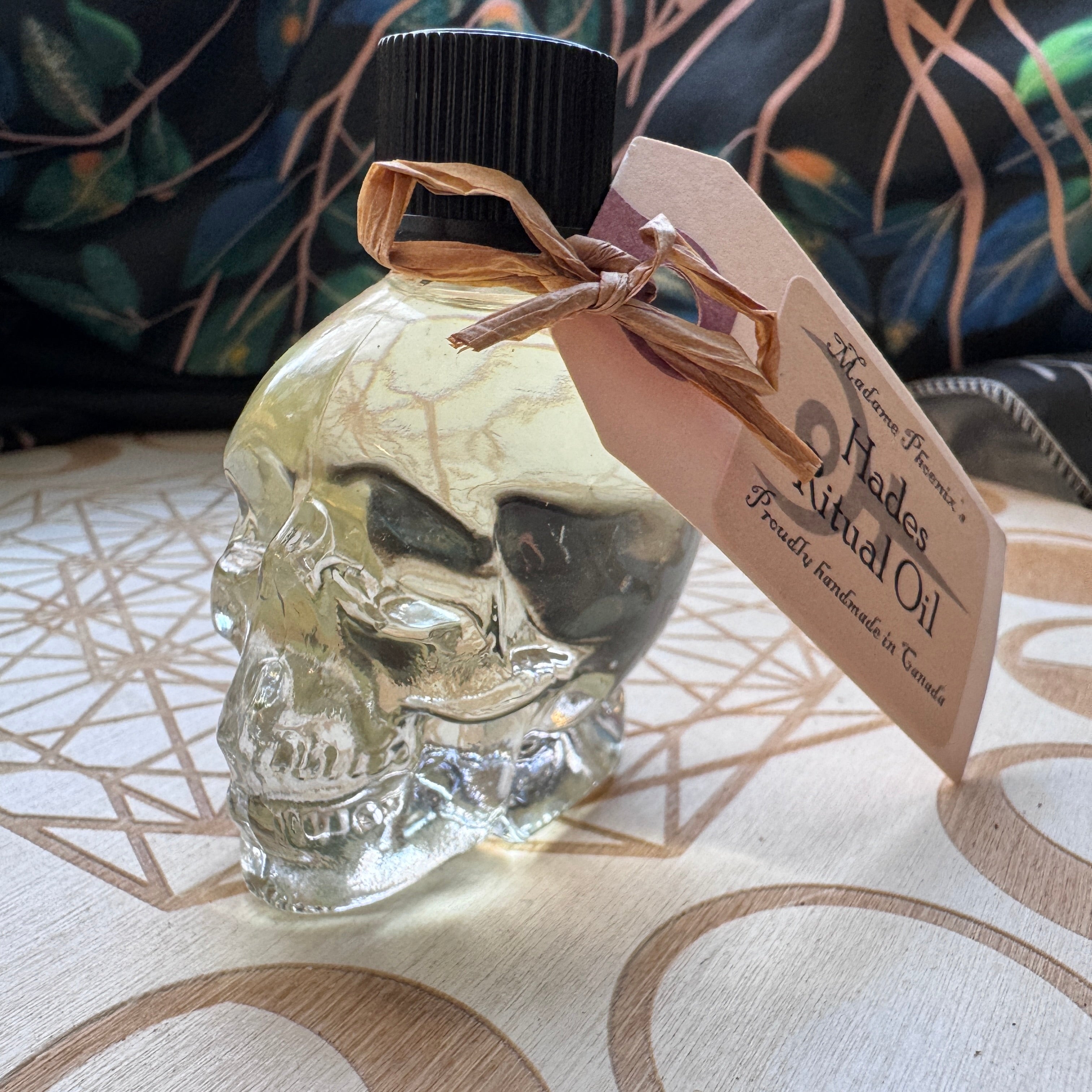 Skull Shaped Oil Bottles