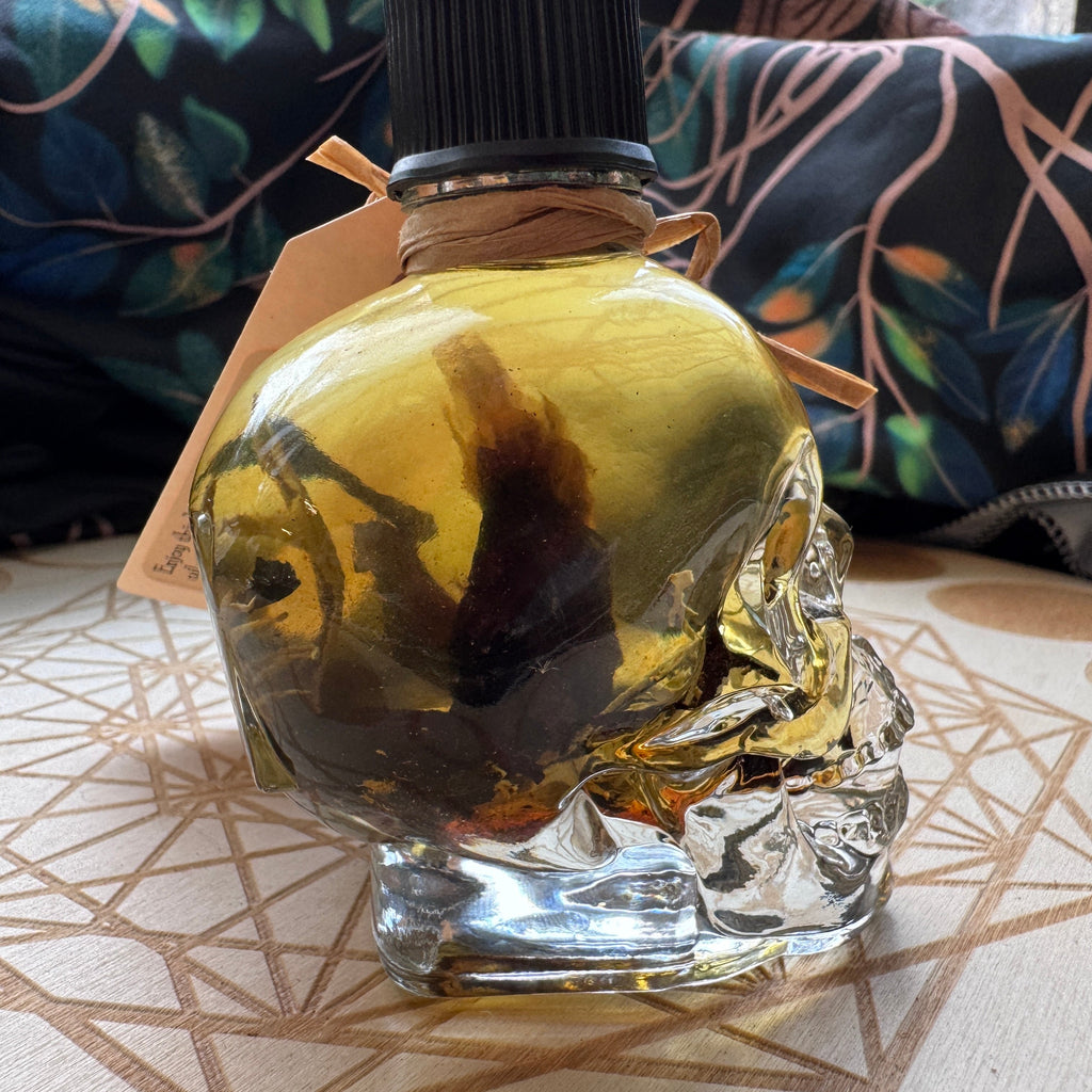 Skull Shaped Oil Bottles