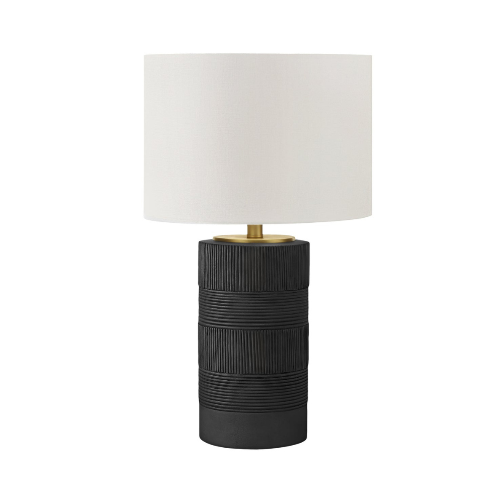 Lampe de table Monarch - Luminaire - Noir Ivoire (I 9619)