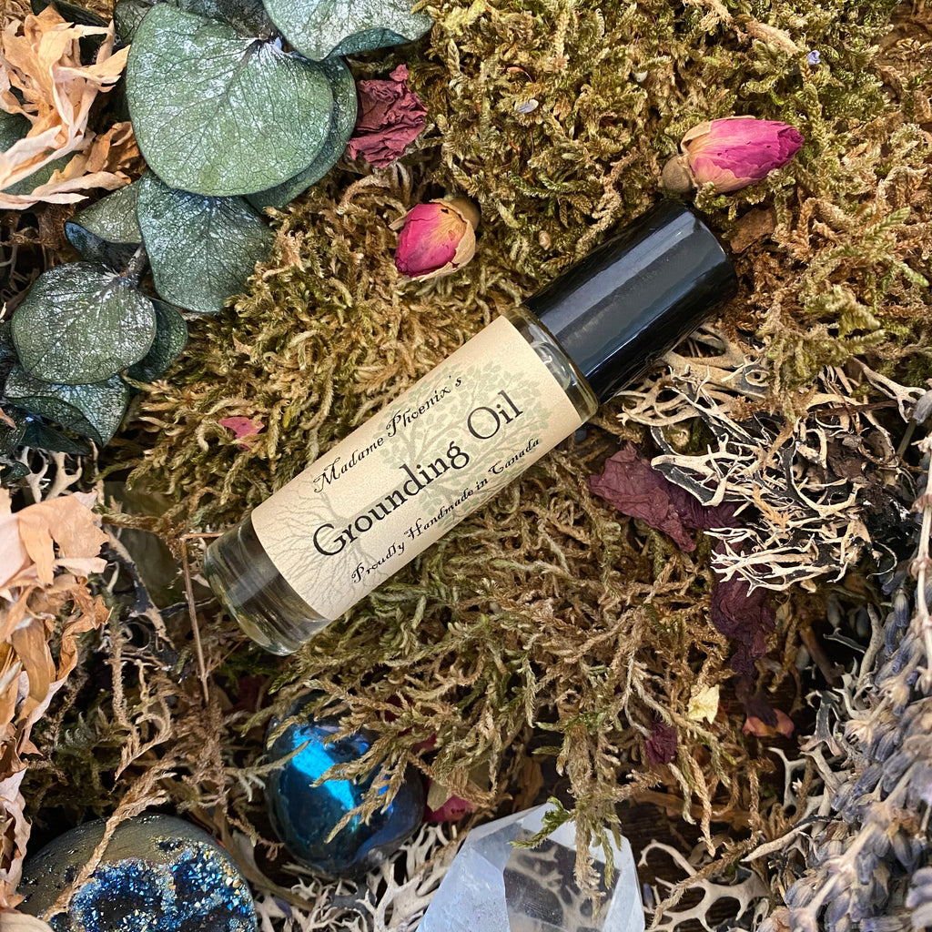 Grounding Oil Essential Oil Acupressure Aromatherapy blend