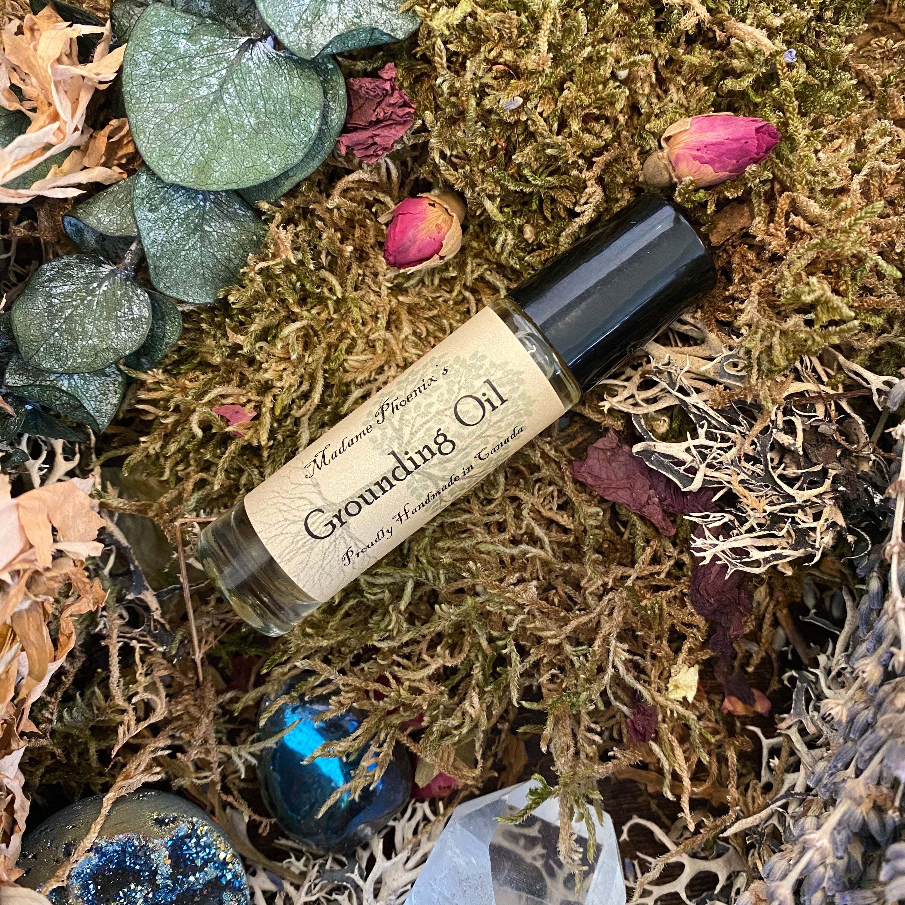 Grounding Oil Essential Oil Acupressure Aromatherapy blend