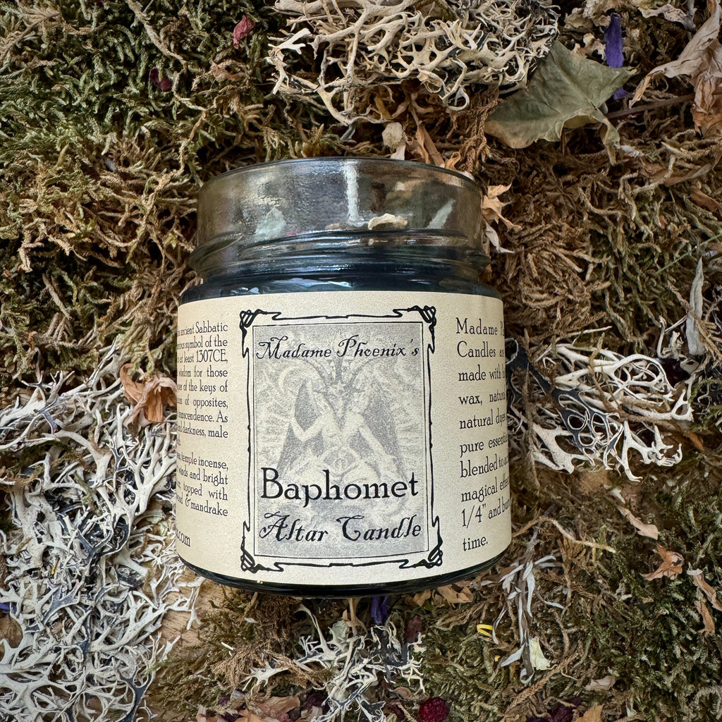 Baphomet Ritual Altar Candle