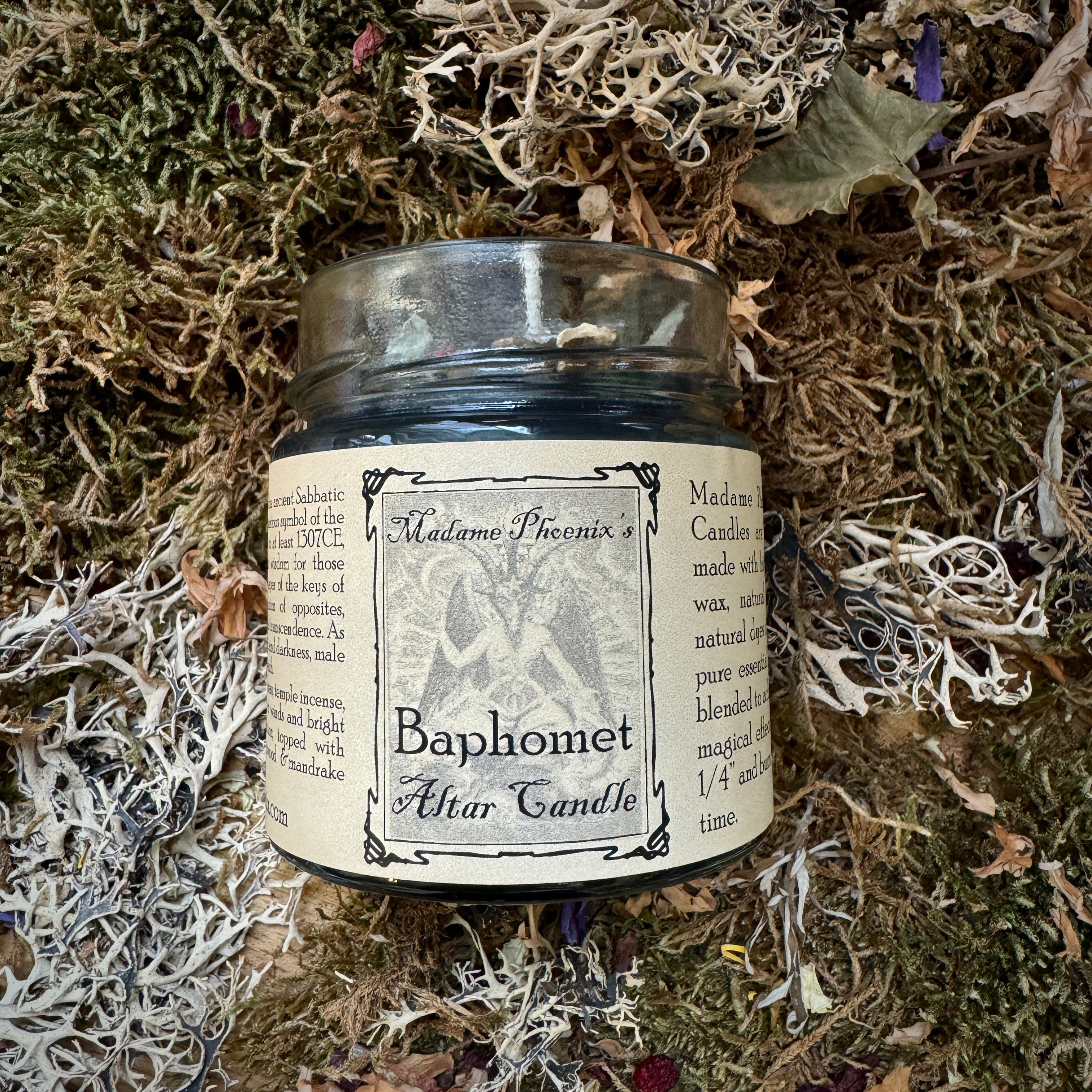 Baphomet Ritual Altar Candle